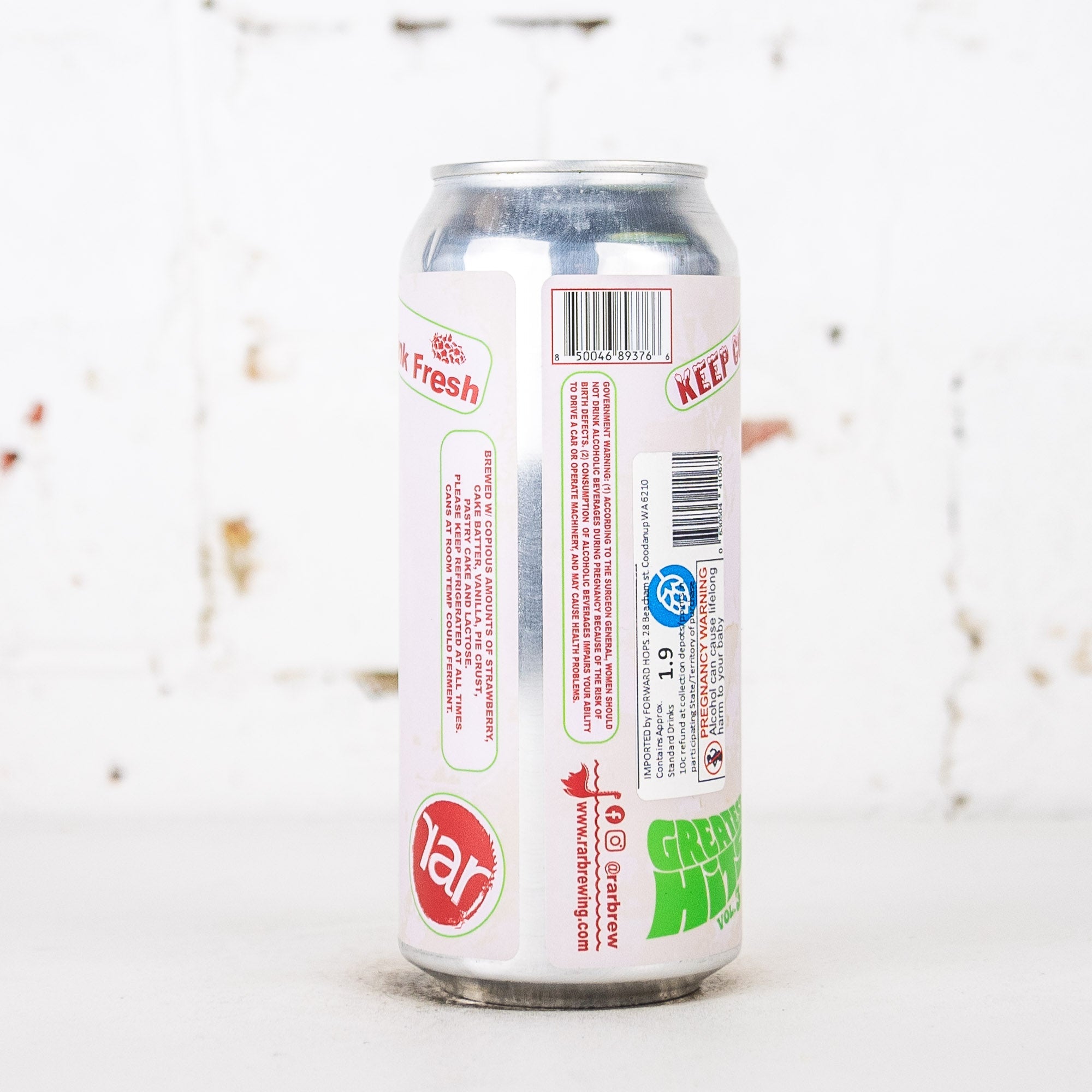 RaR - Out of Order: Strawberry Shortcake Bar Smoothie Sour