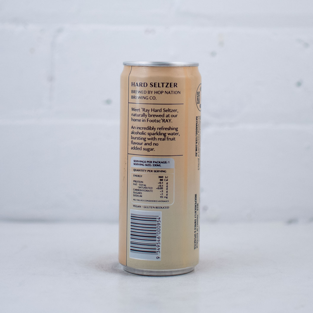 Hop Nation - Ray Peach Seltzer