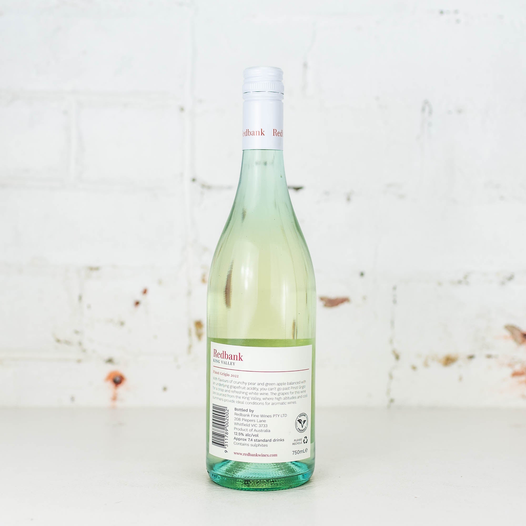 Redbank - Victorian Pinot Grigio 750ml