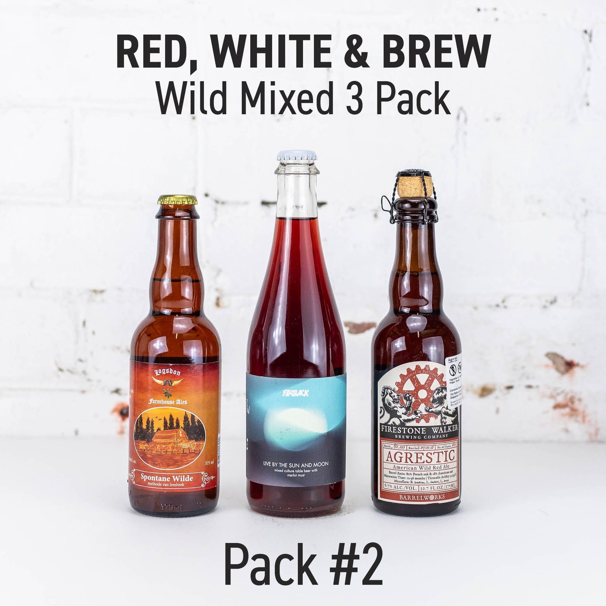 Red, White & Brew Wild Ale Mixed 3 Pack #2
