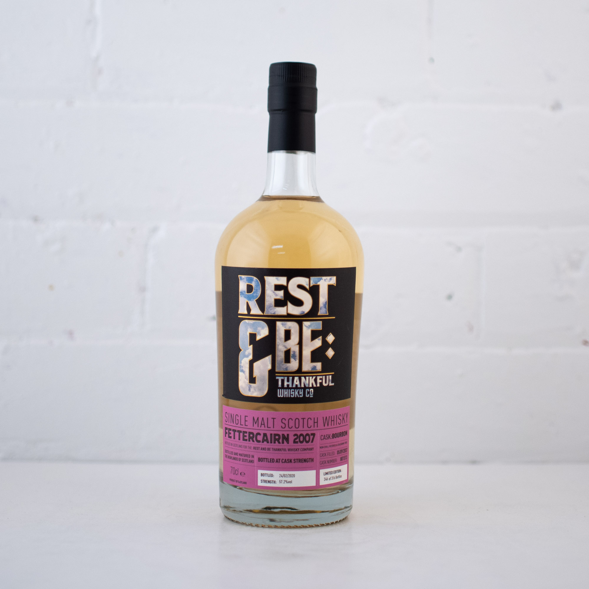 Rest & Be Thankful - Fettercairn 2007 12YO 700ML
