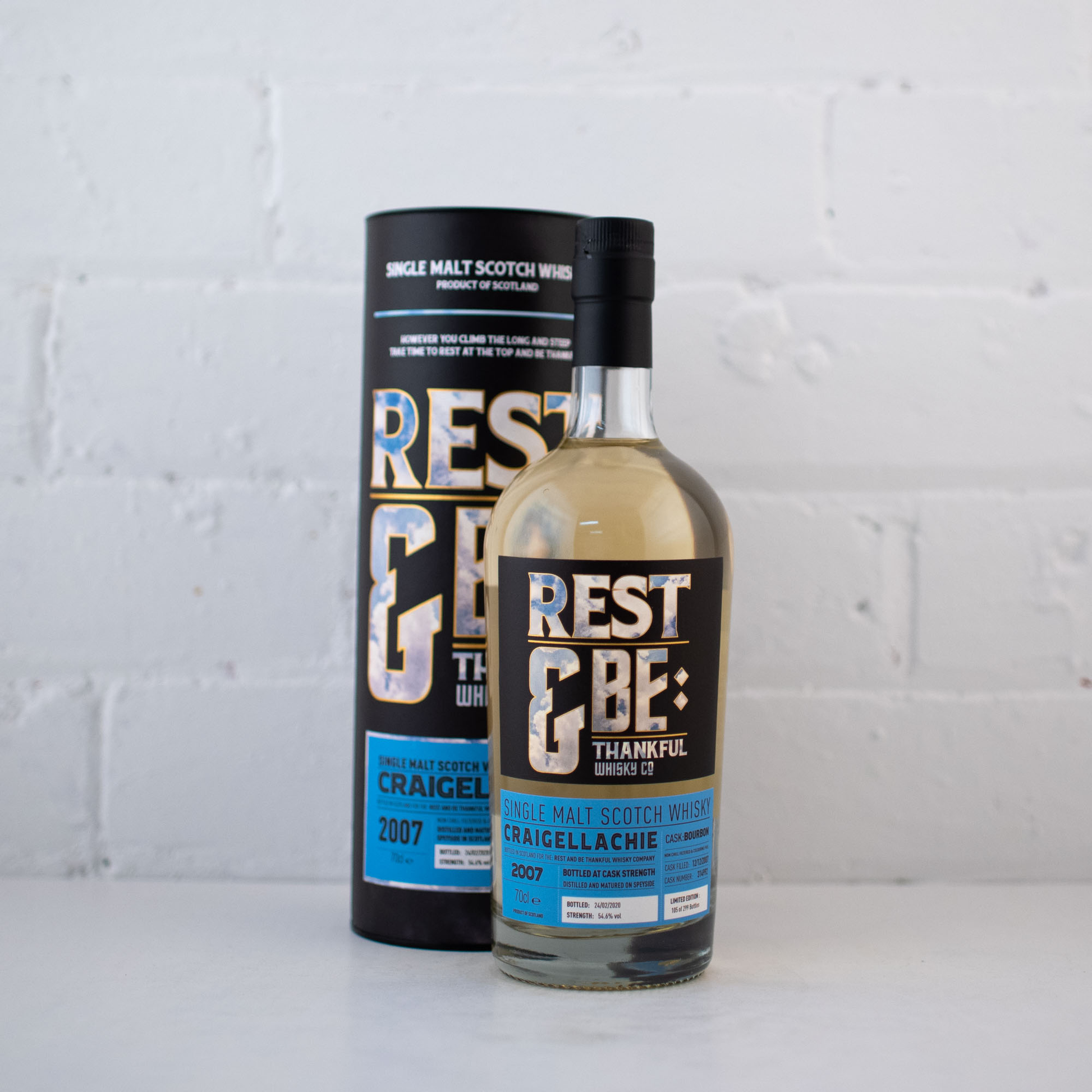 Rest & Be Thankful - Craigellachie 2007 12YO 700ml