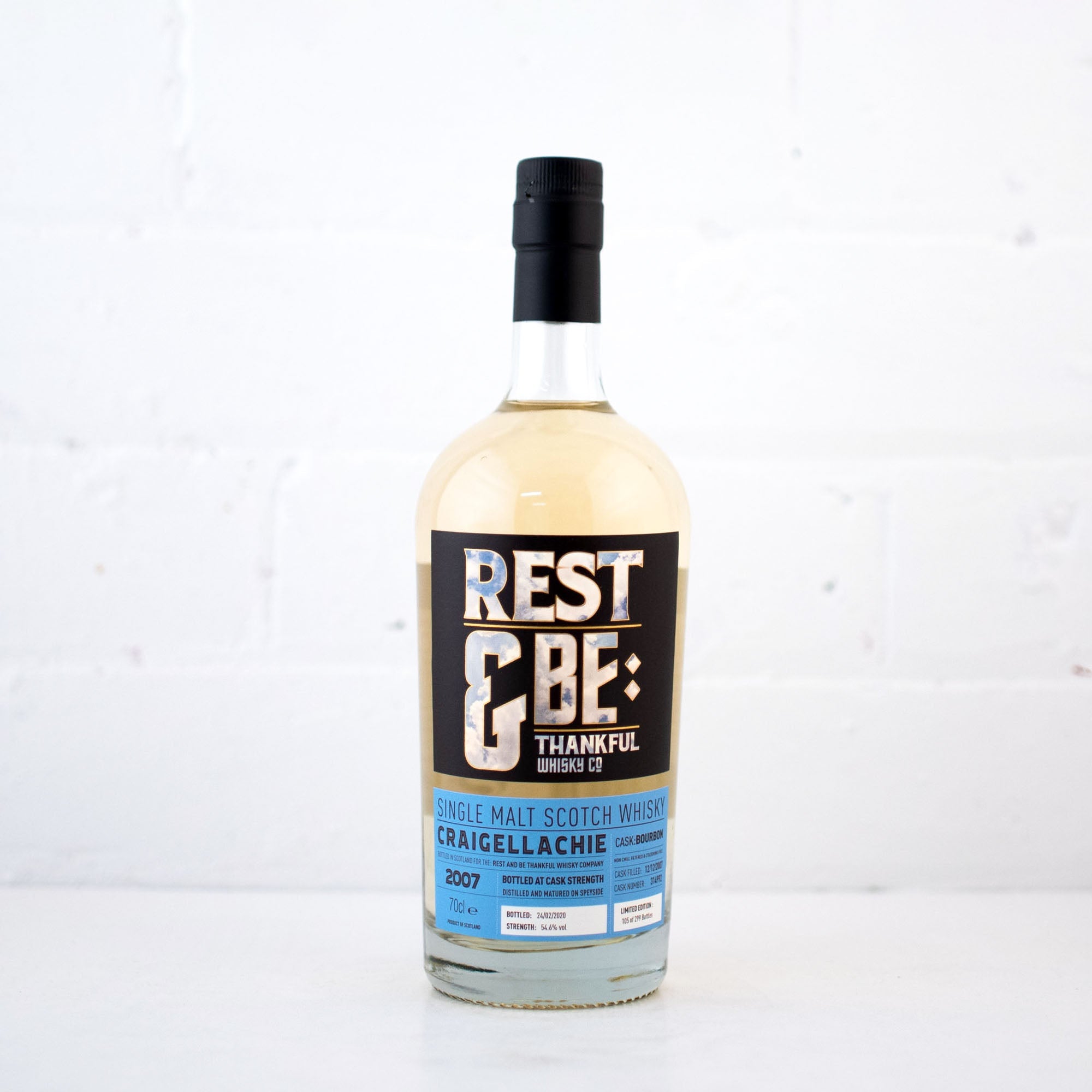Rest & Be Thankful - Craigellachie 2007 12YO 700ml