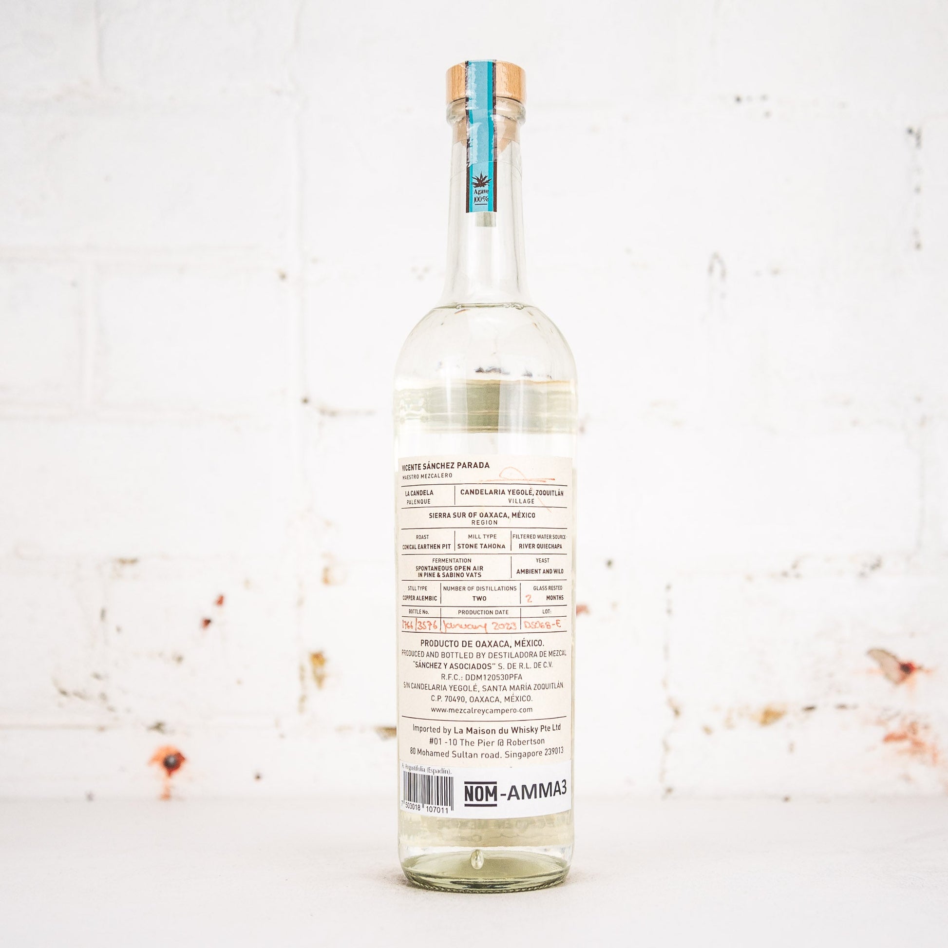 Rey Campero - Espadin Joven Mezcal 700ml