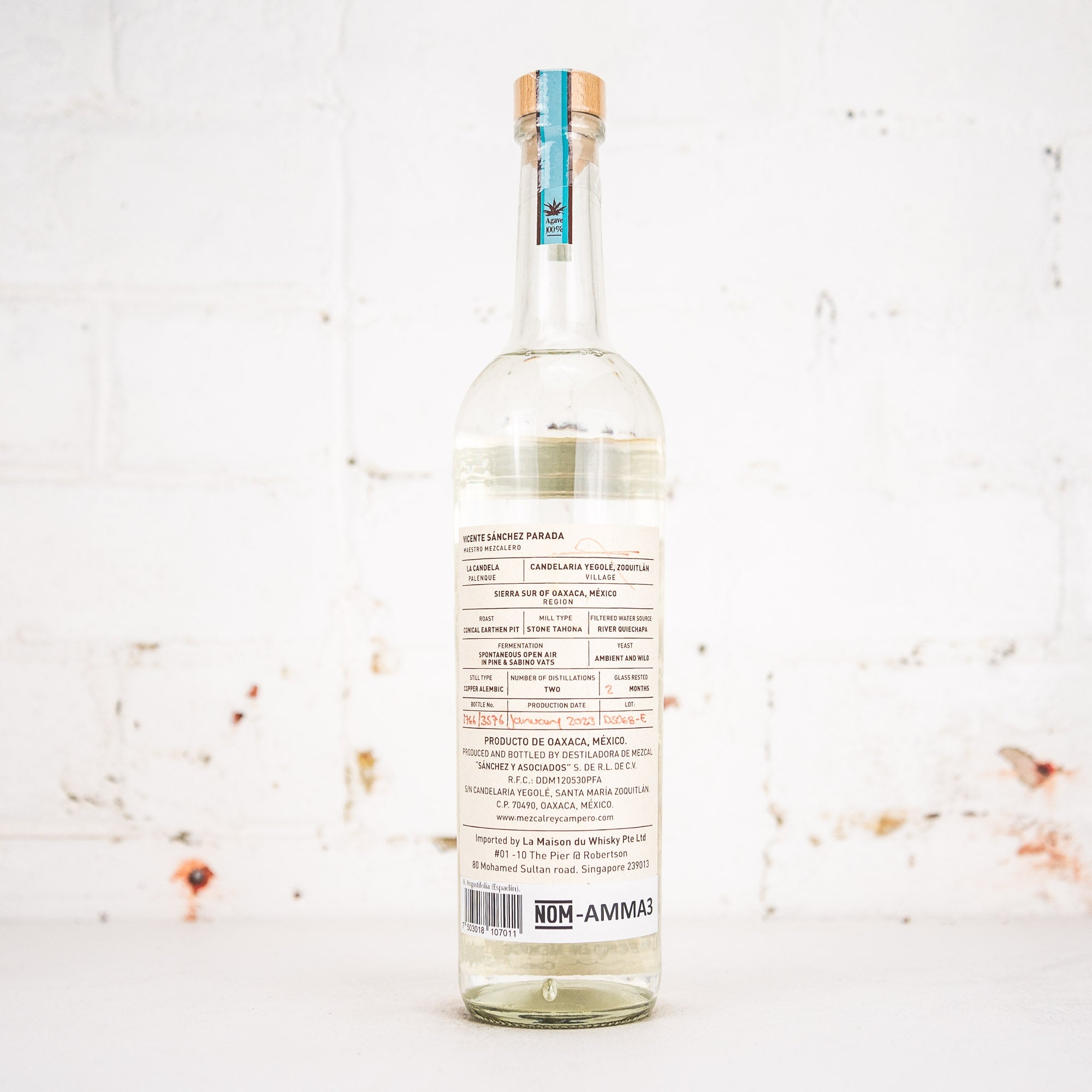 Rey Campero - Espadin Joven Mezcal 700ml