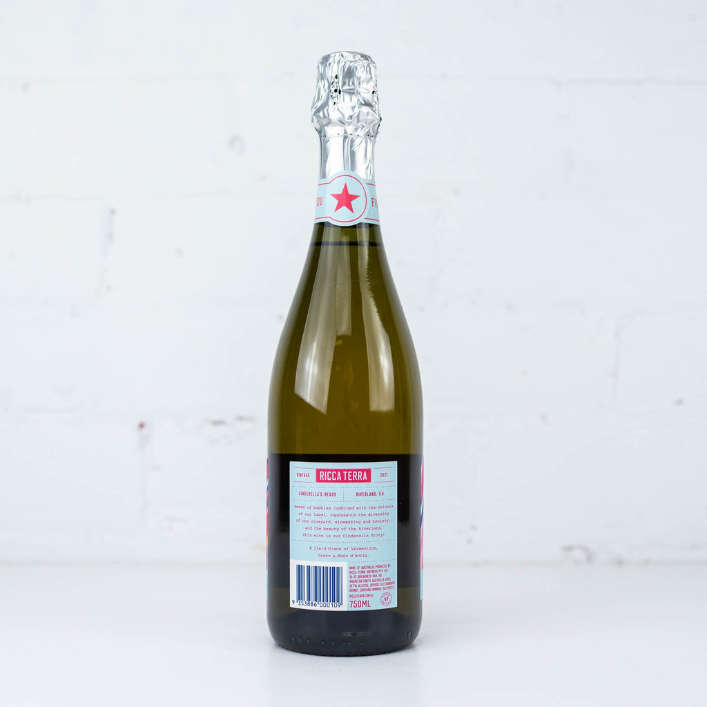 Ricca Terra - 'Cinderella's Beads' Sparkling  2021 750ml