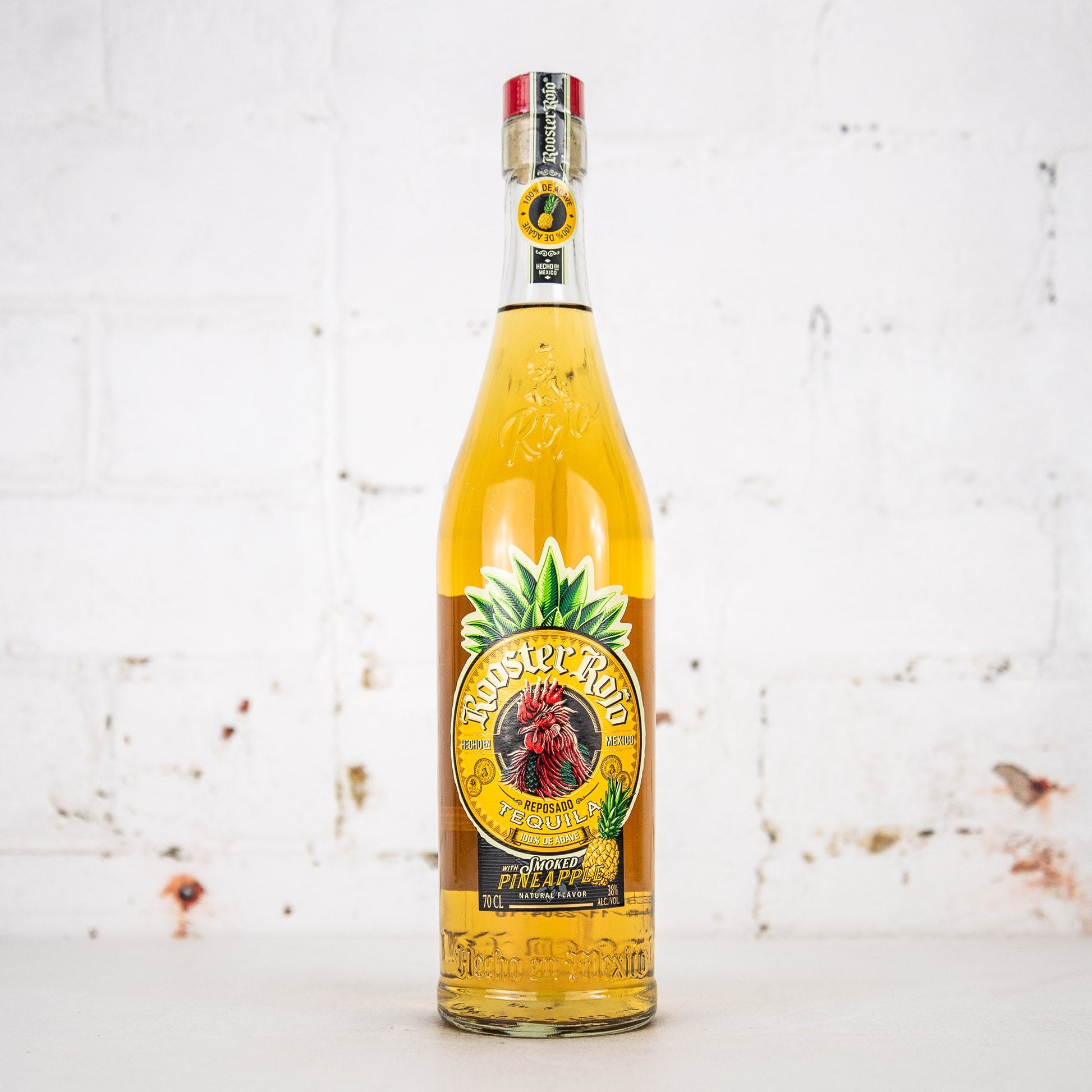 Rooster Rojo - Reposado Smoked Pineapple Tequila 700ml