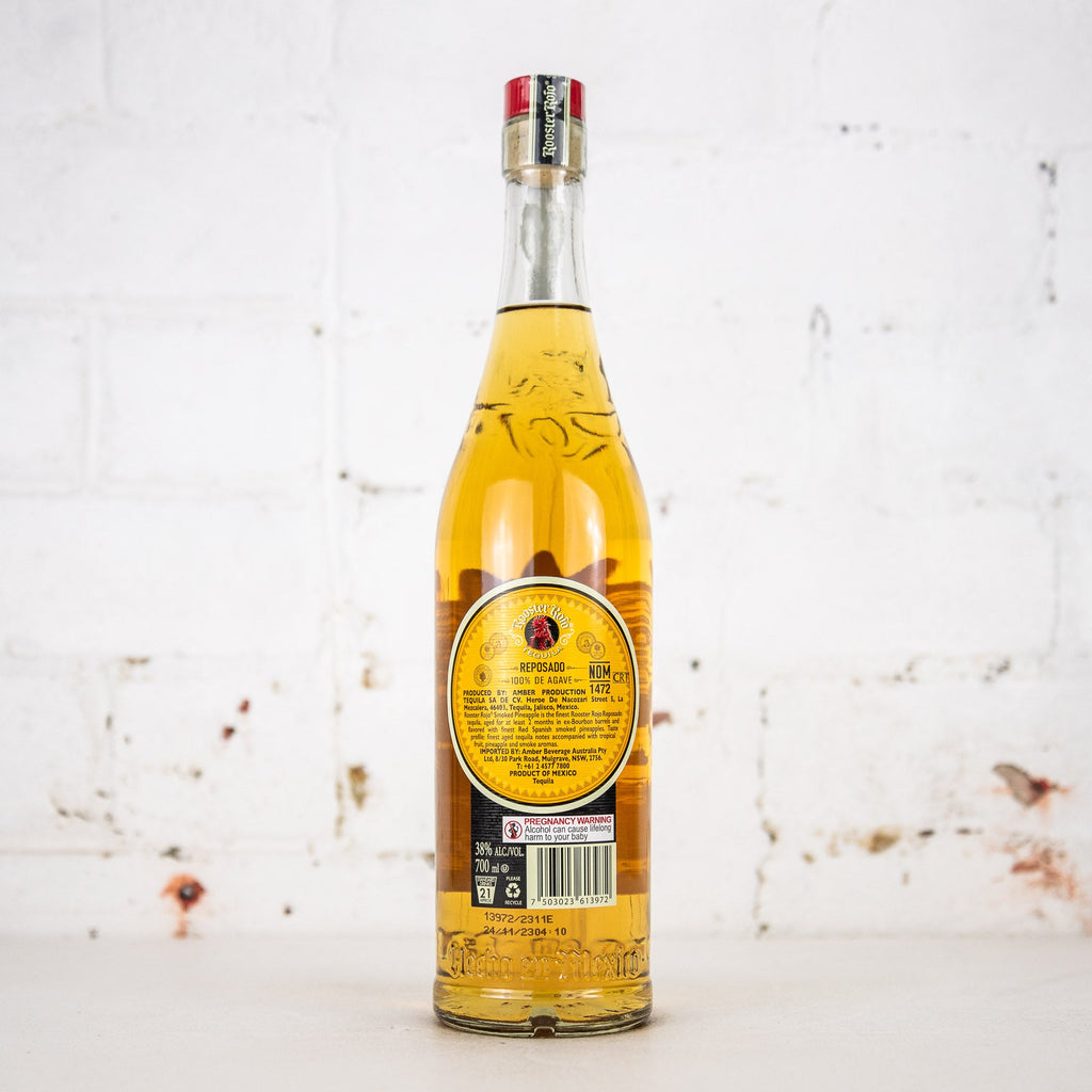 Rooster Rojo - Reposado Smoked Pineapple Tequila 700ml