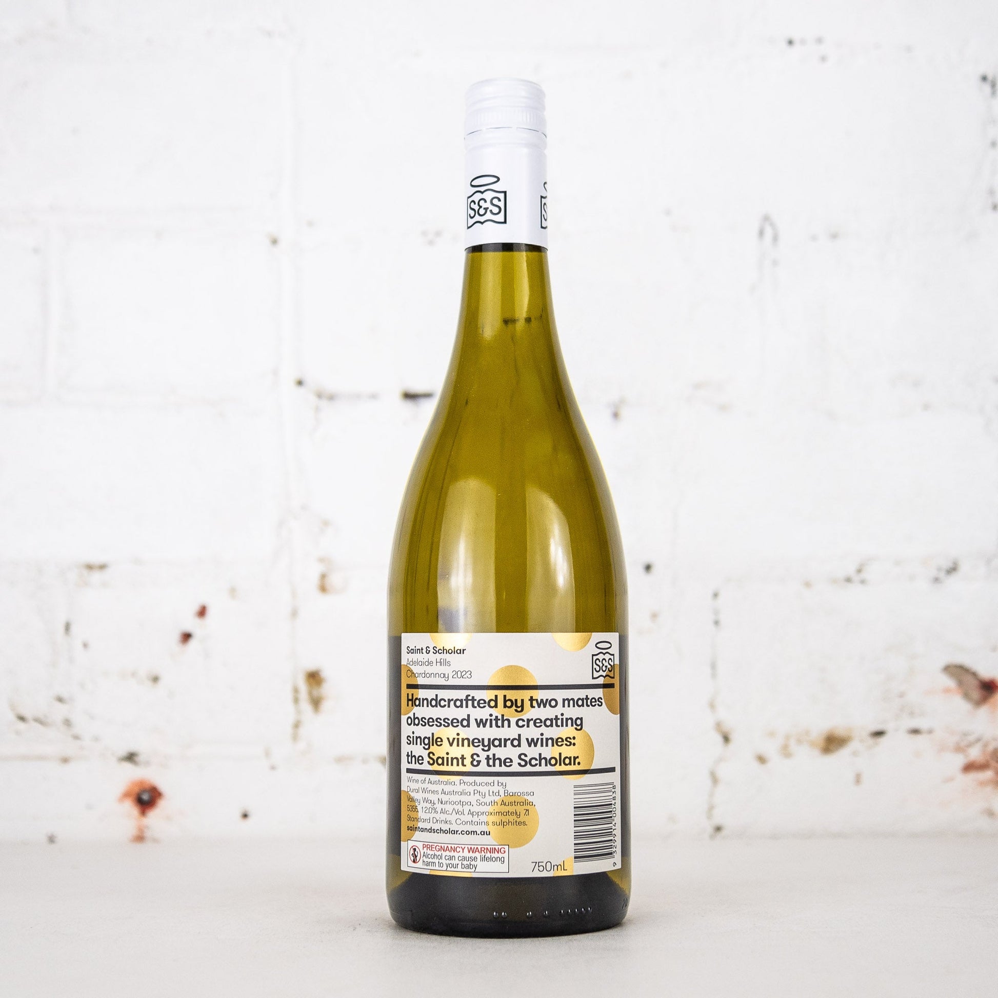 Saint & Scholar - Chardonnay 750ml
