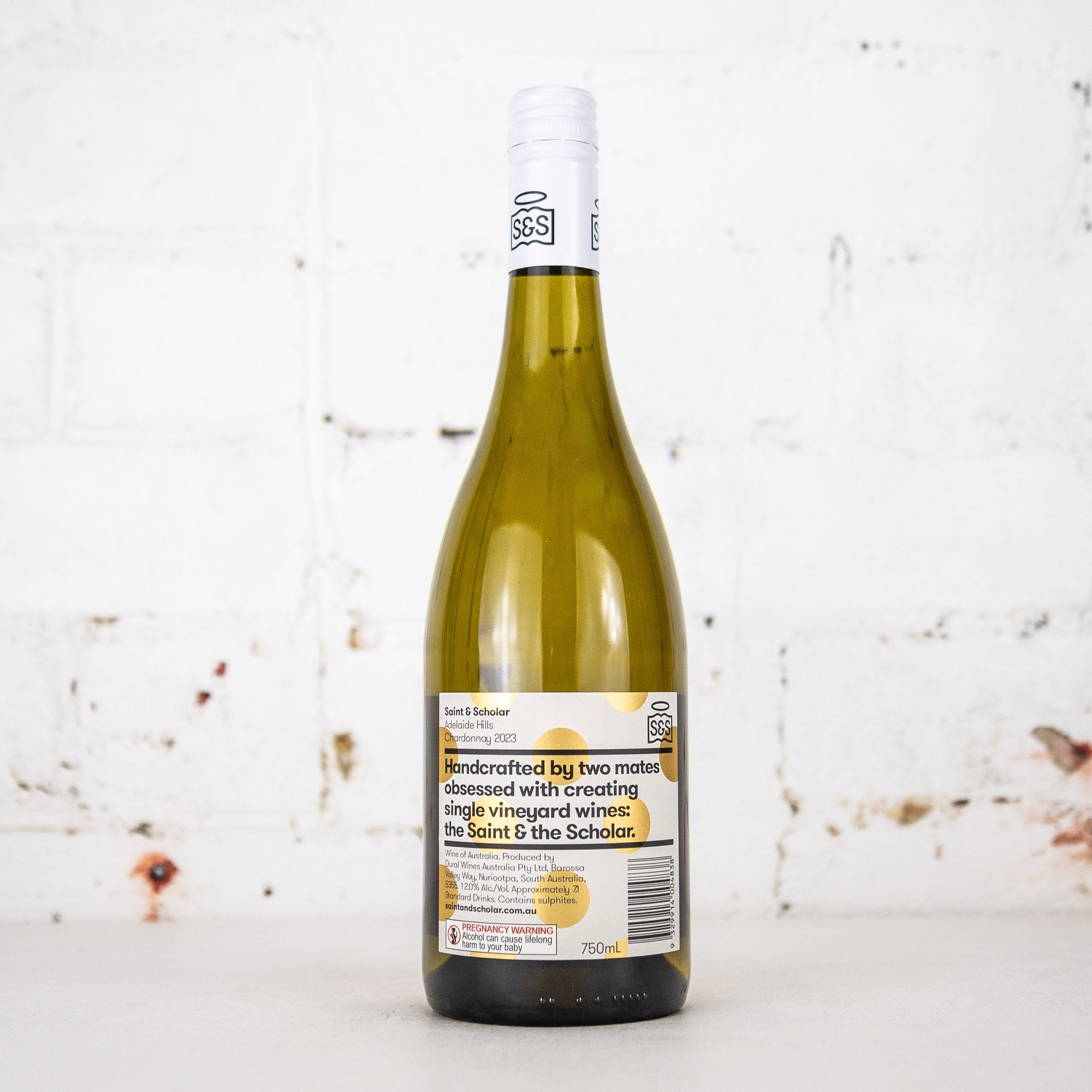 Saint & Scholar - Chardonnay 750ml