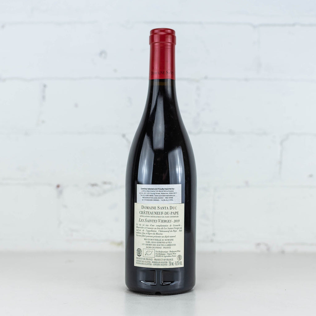 Domaine Santa Duc - Chateauneuf-du-Pape 'Les Saintes Vierges' 2019 750ml
