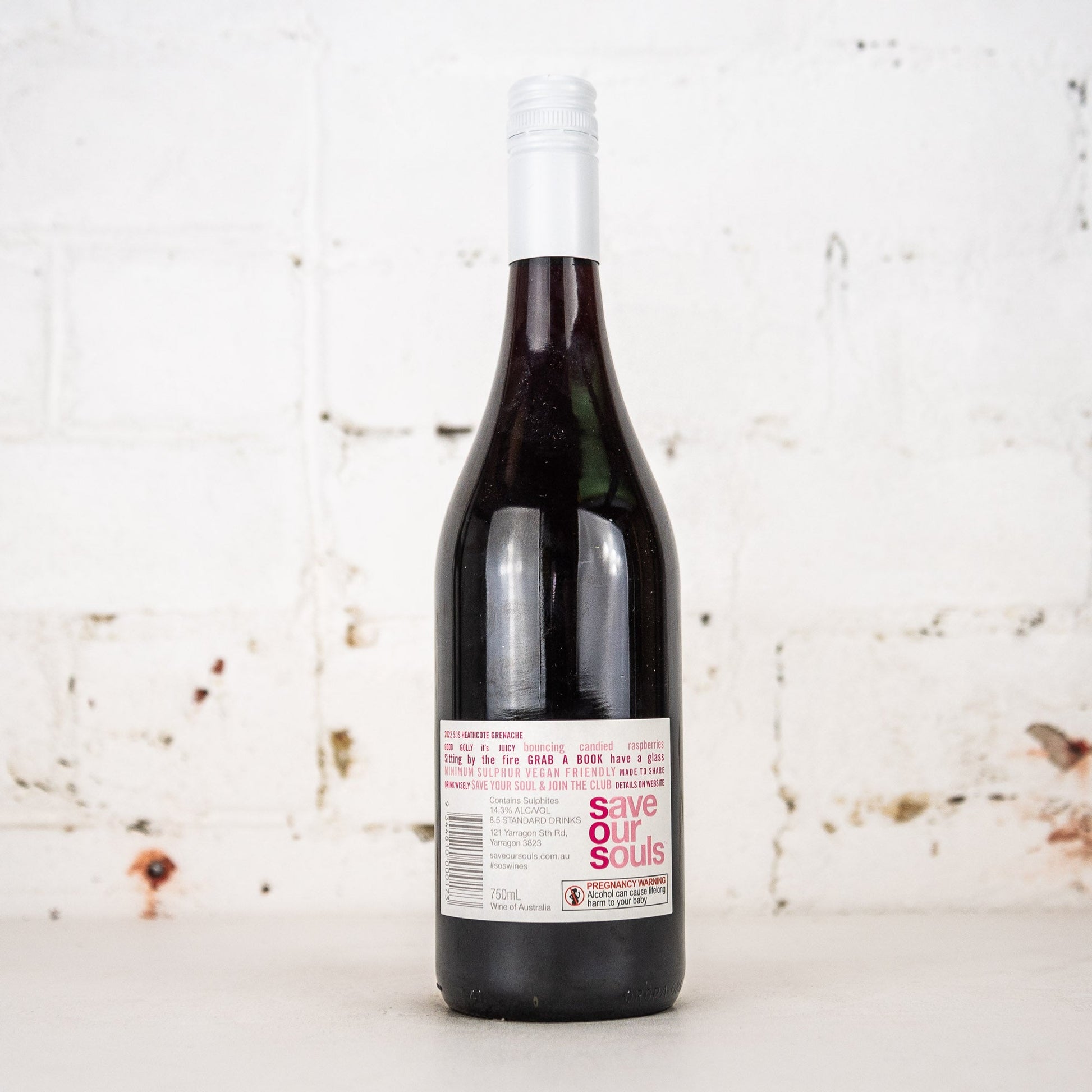 Save Our Souls - Grenache 2022 750ml