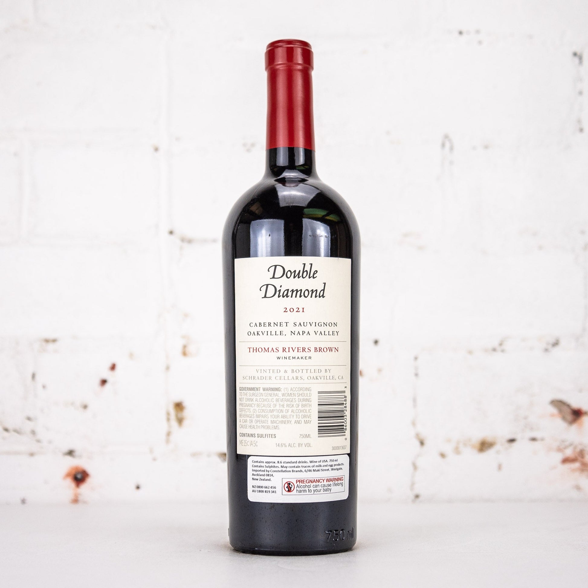 Schrader - Double Diamond Cabernet Sauvignon 2021 750ml