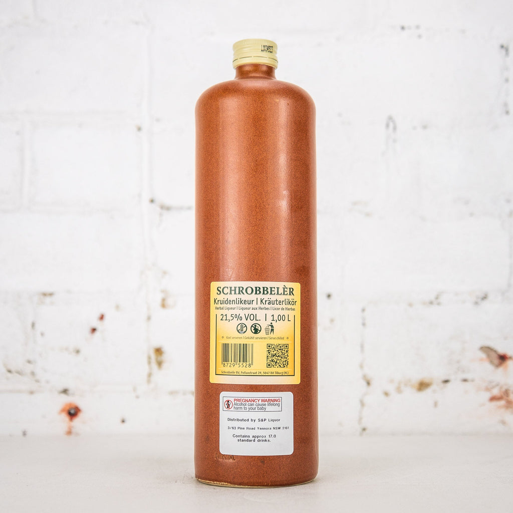 Schrobbeler - Kruidenlikeur Herbal Liqueur 1L