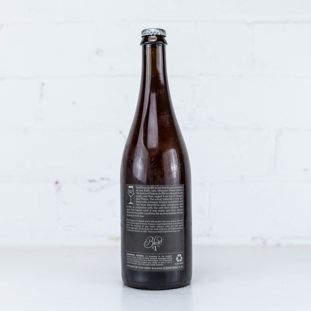 Side Project - Red Plum Saison du Ble 750ml