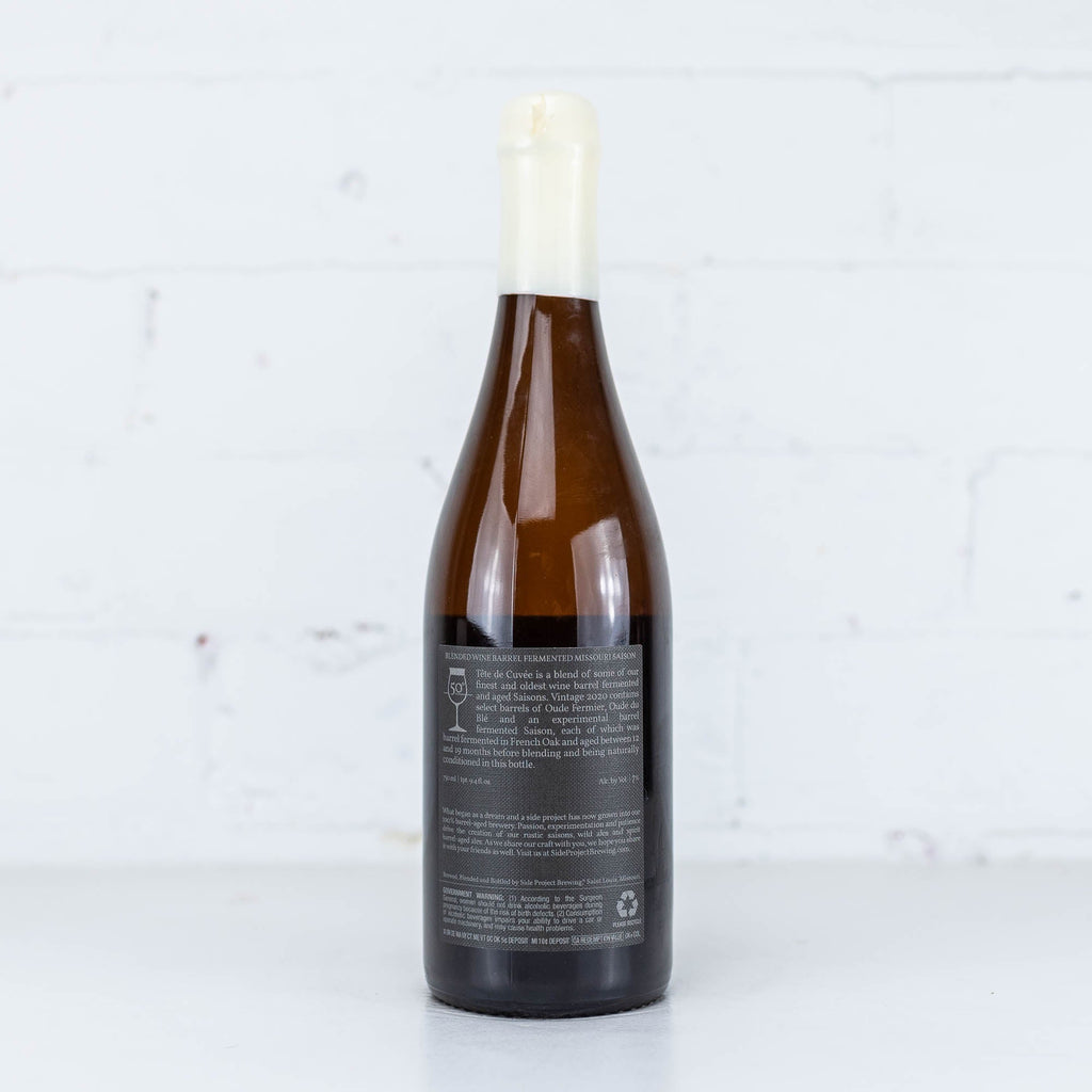 Side Project - Tete de Cuvee 2020 Farmhouse Ale 750ml