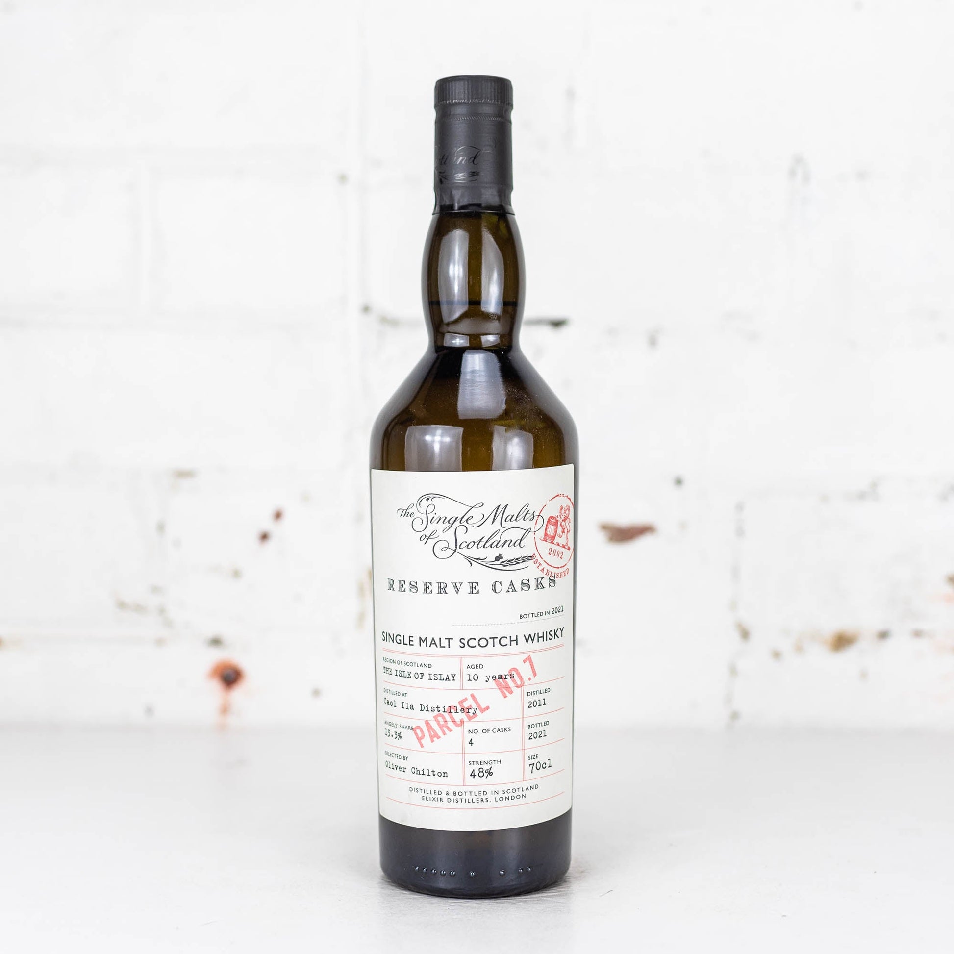 Single Malts of Scotland - Reserve Cask Caol Ila 10YO 2011 48% 700ml