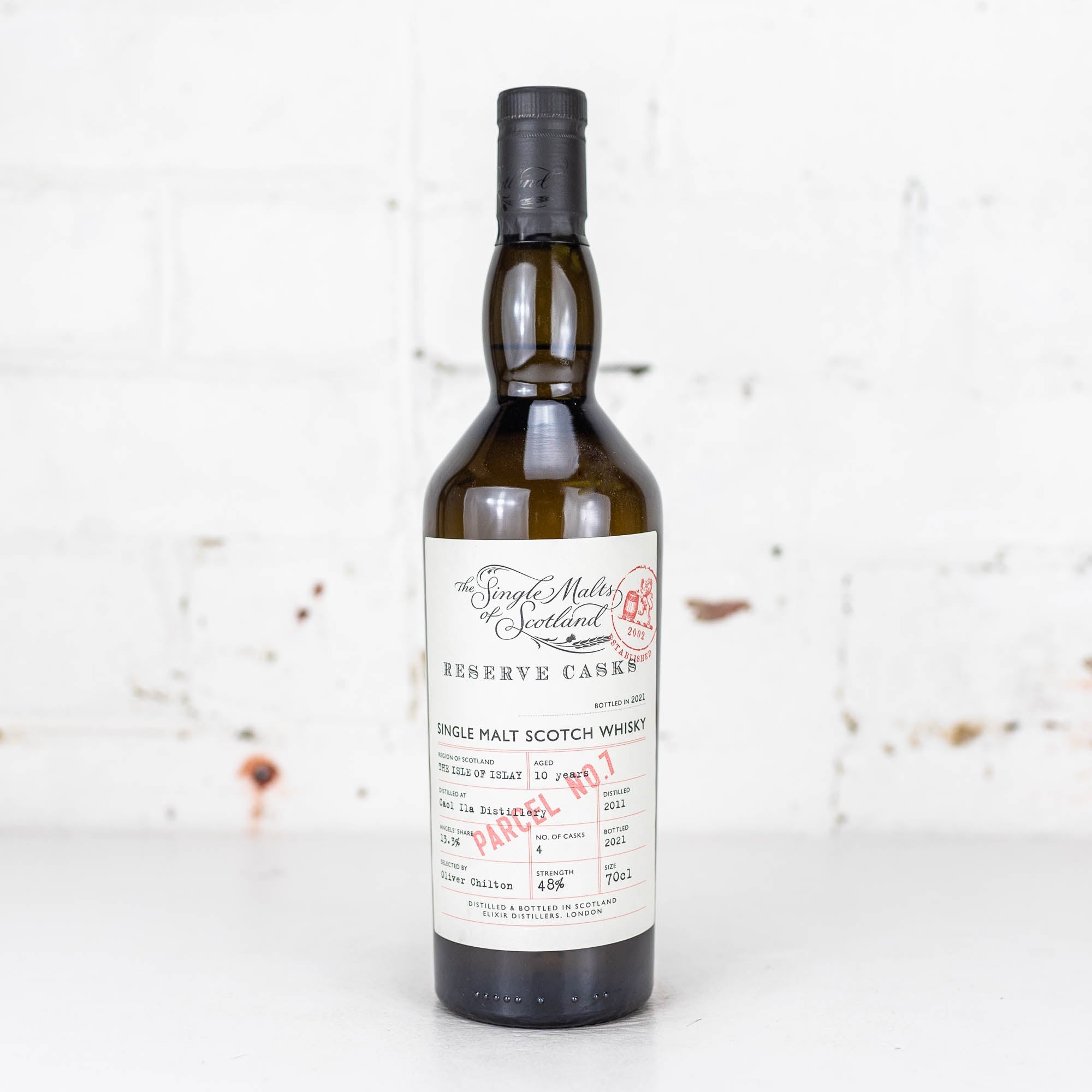 Single Malts of Scotland - Reserve Cask Caol Ila 10YO 2011 48% 700ml