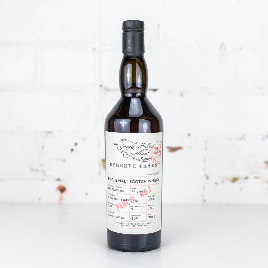 Single Malts of Scotland - Reserve Cask Highland 12YO 2008 48% 700ml