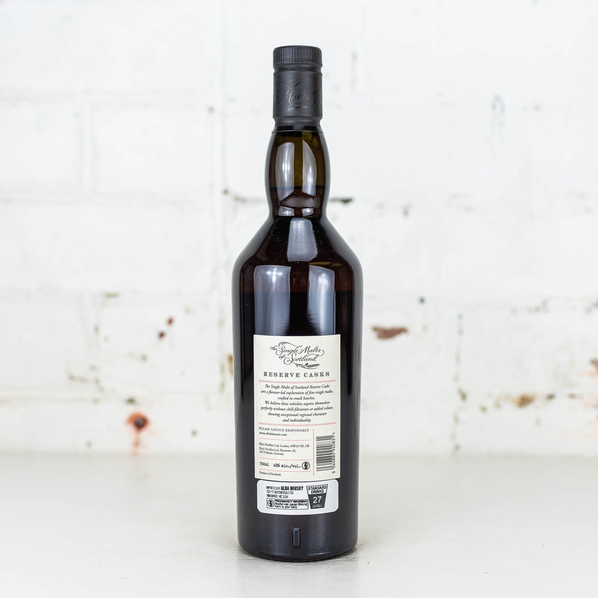 Single Malts of Scotland - Reserve Cask Highland 12YO 2008 48% 700ml
