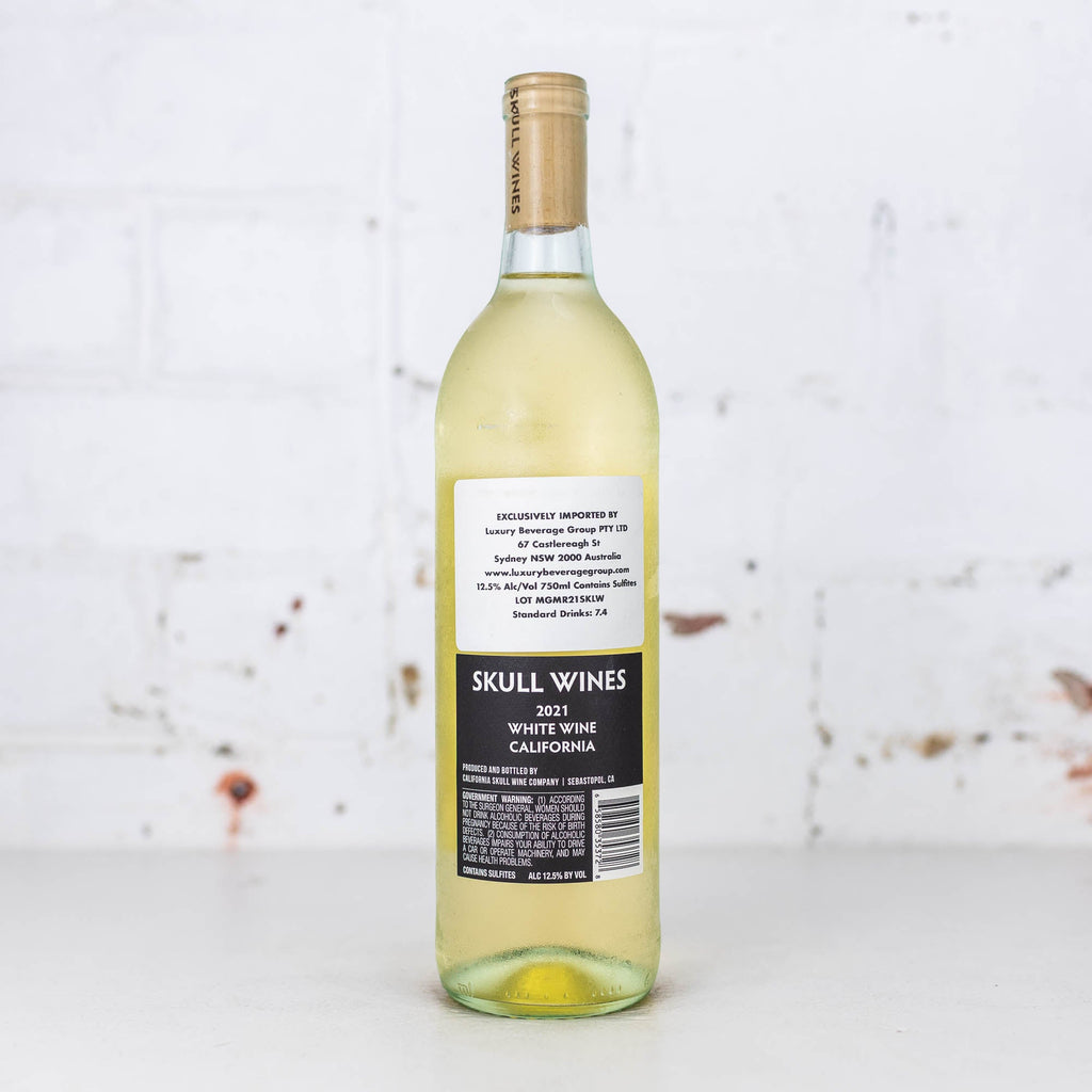 California Skull - White 2021 750ml