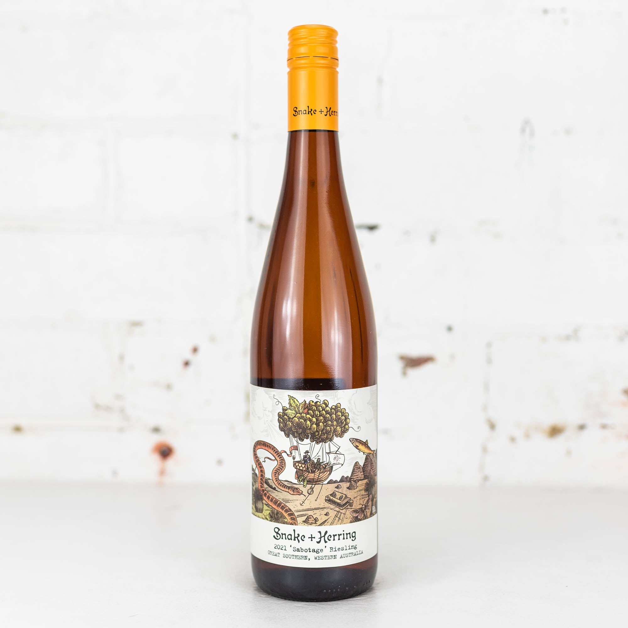 Snake & Herring - 'Sabotage' Riesling 2021 750ml