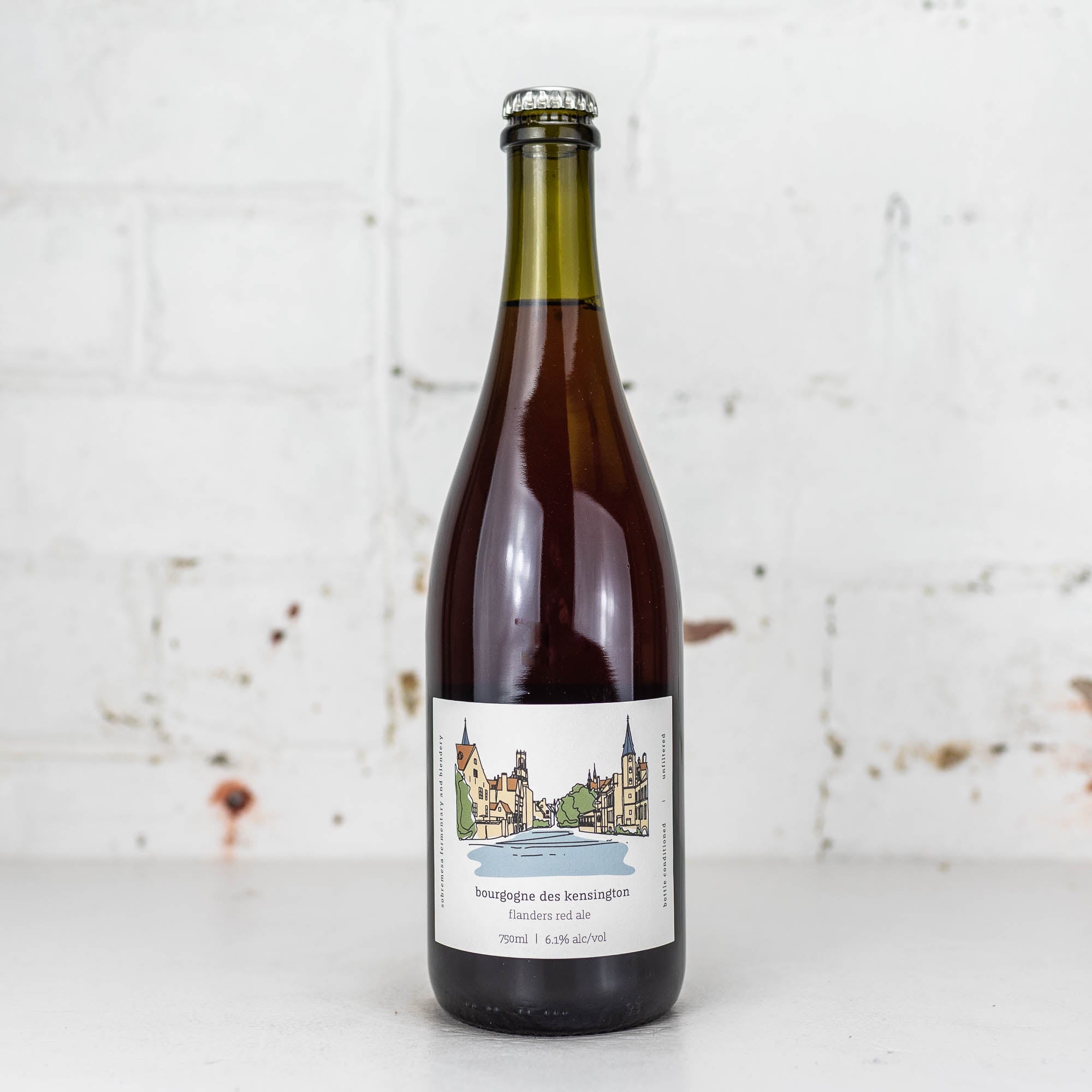 Sobremesa x Bonehead 'Borgougne des Kensington' Flanders Red 750ml