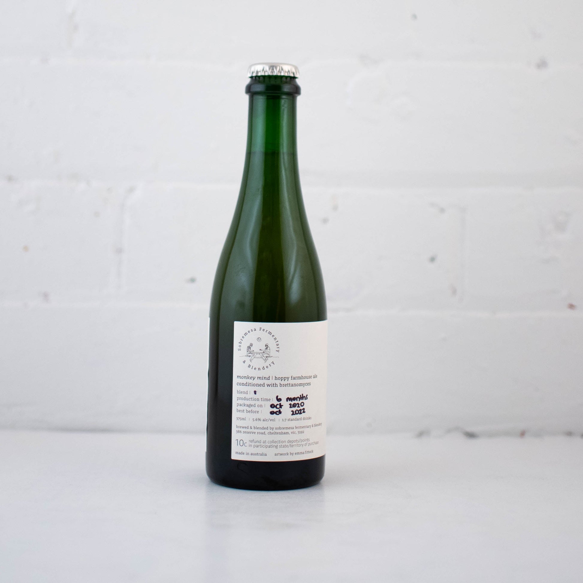 Sobremesa - Monkey Mind Hoppy Farmhouse Ale 375ml