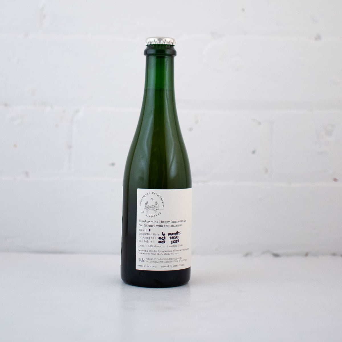Sobremesa - Monkey Mind Hoppy Farmhouse Ale 375ml