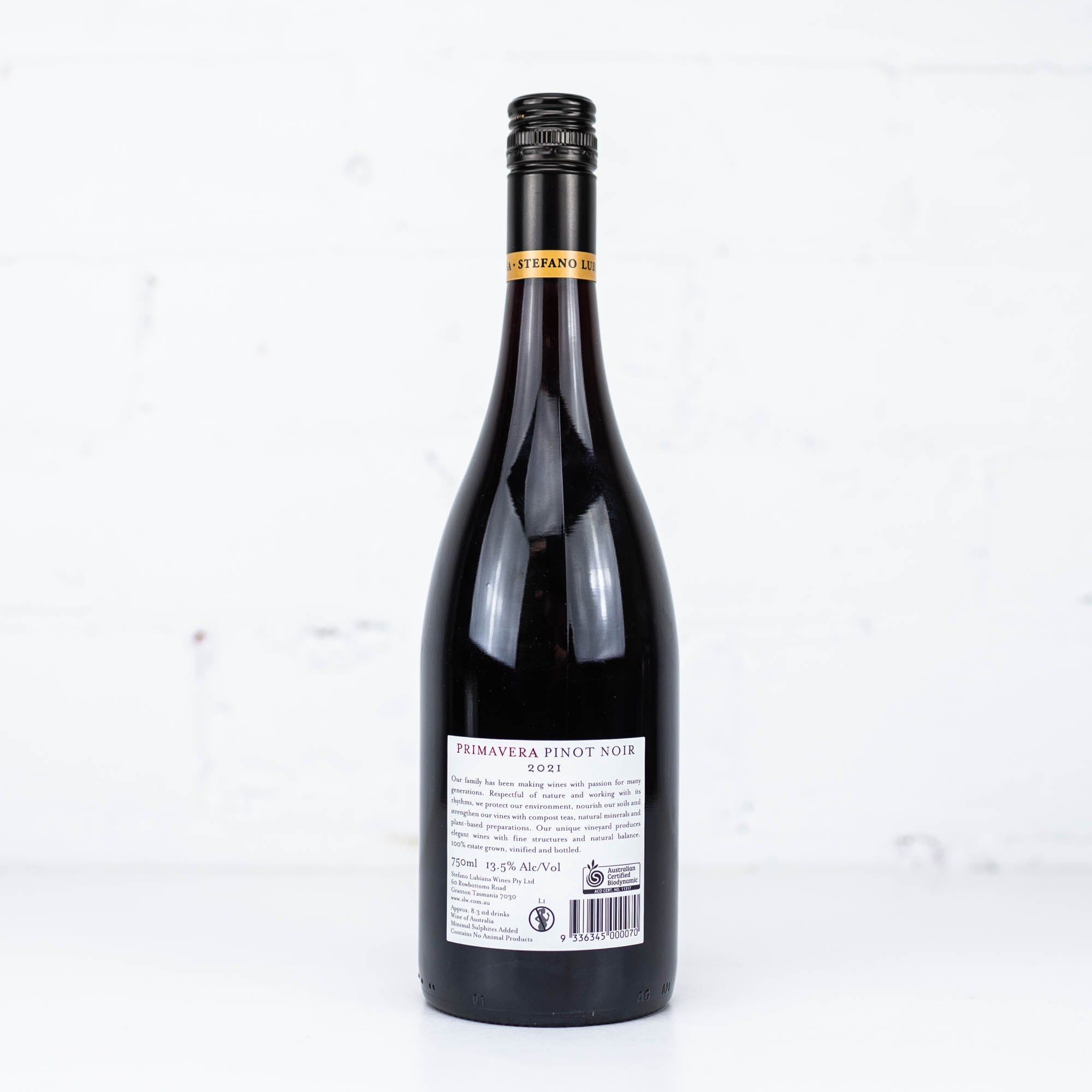 Stefano Lubiana - ‘Primavera’ Pinot Noir 2021