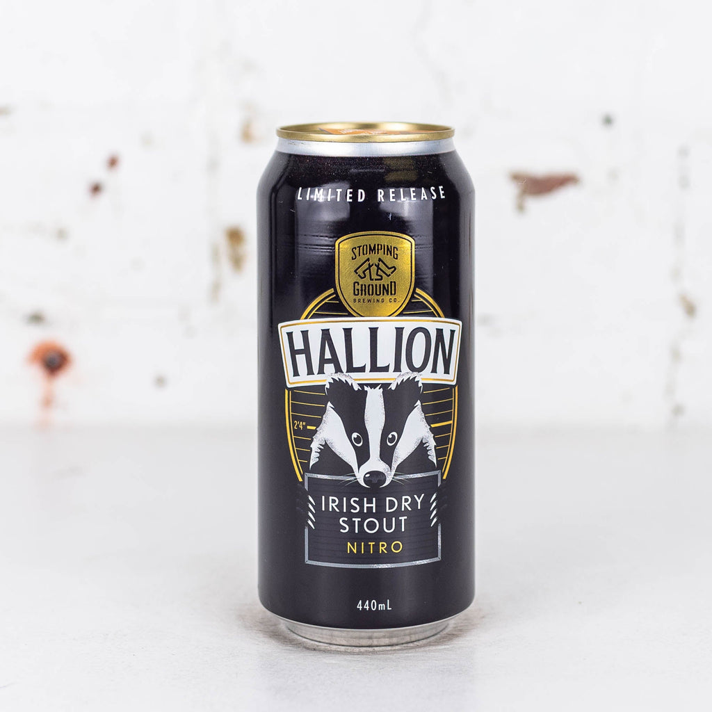 Stomping Ground - Hallion Irish Dry Nitro Stout