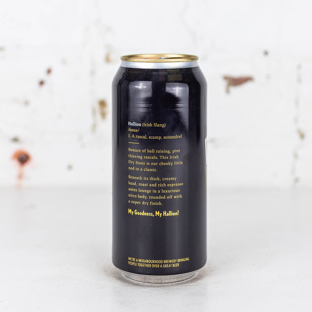 Stomping Ground - Hallion Irish Dry Nitro Stout