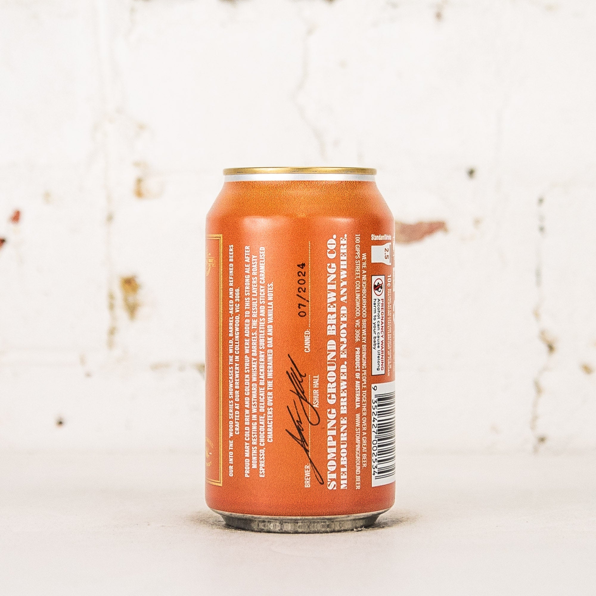 Stomping Ground - Into The Wood Whiskey BA Strong Ale w/ Coffee