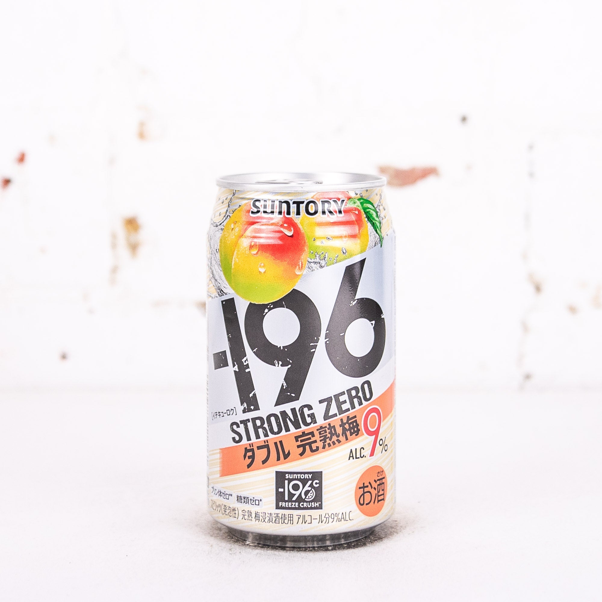 Suntory - -196 Strong Zero Double Ume Plum 9% – Carwyn Cellars