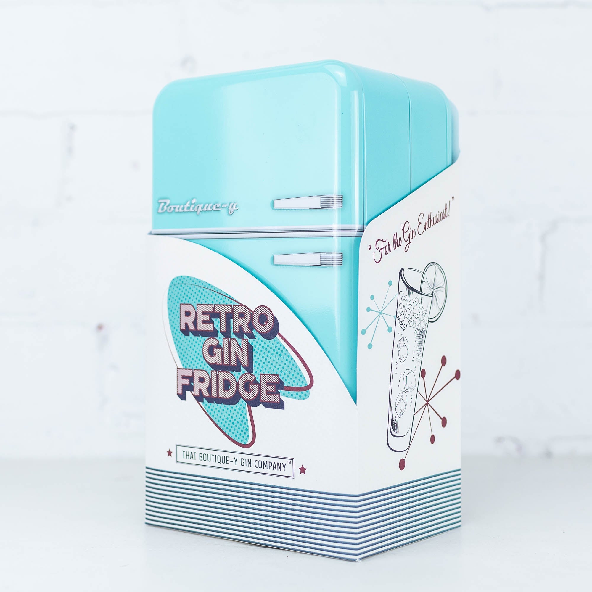 That Boutiquey Gin Co. - Retro Gin Fridge 8 x 50ml