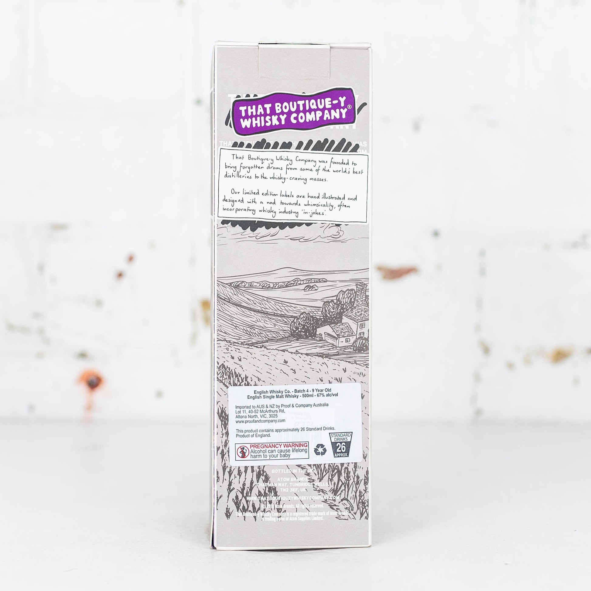 That Boutiquey Whisky Co - English Whisky 9yo Batch 4 500ml