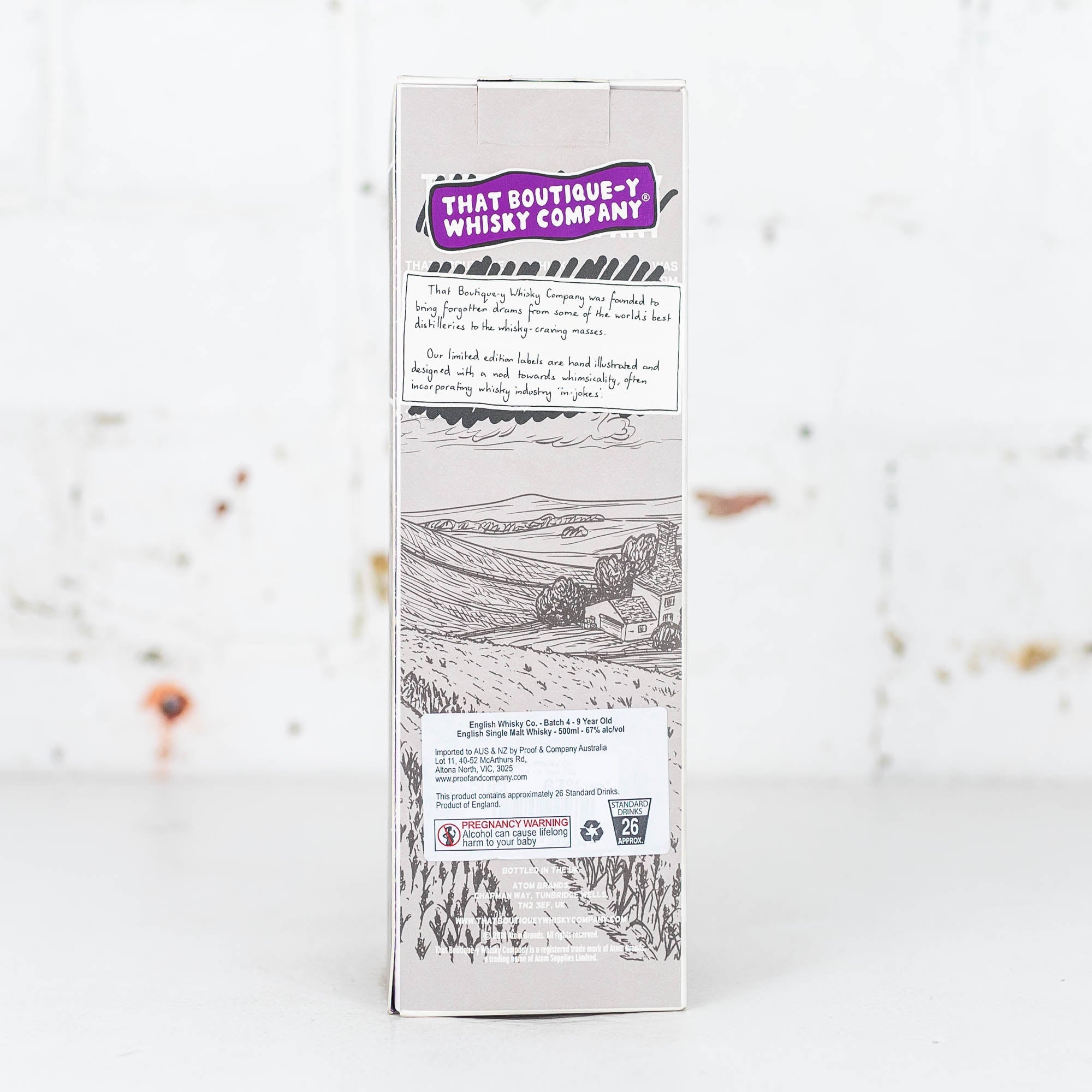 That Boutiquey Whisky Co - English Whisky 9yo Batch 4 500ml
