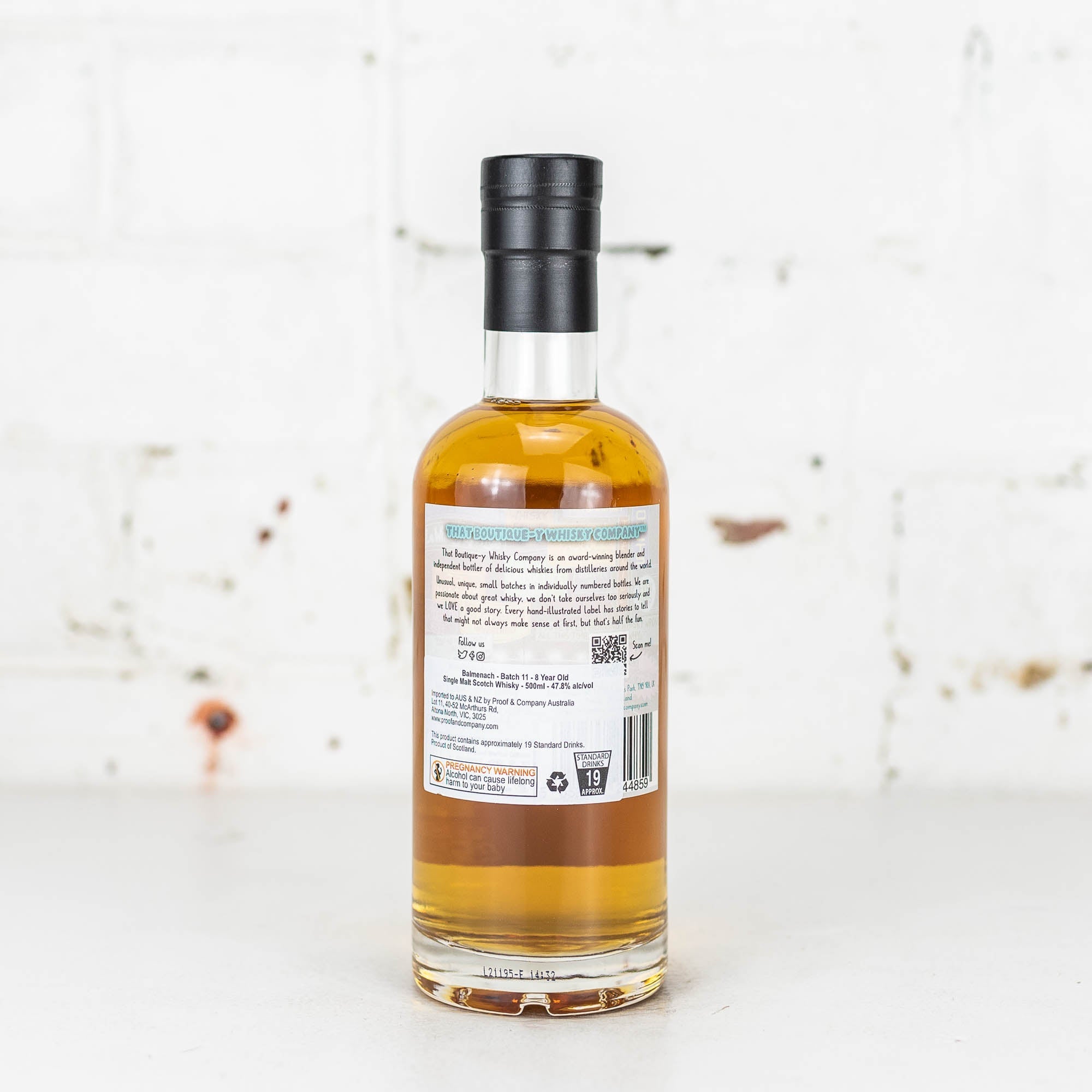 That Boutiquey Whisky Co - Balmenach 8YO Batch 11 500ml