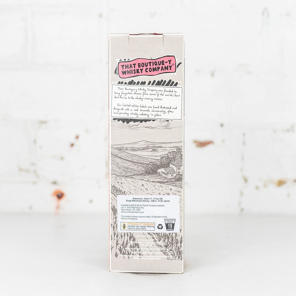 That Boutiquey Whisky Co - Balmenach 8YO Batch 11 500ml