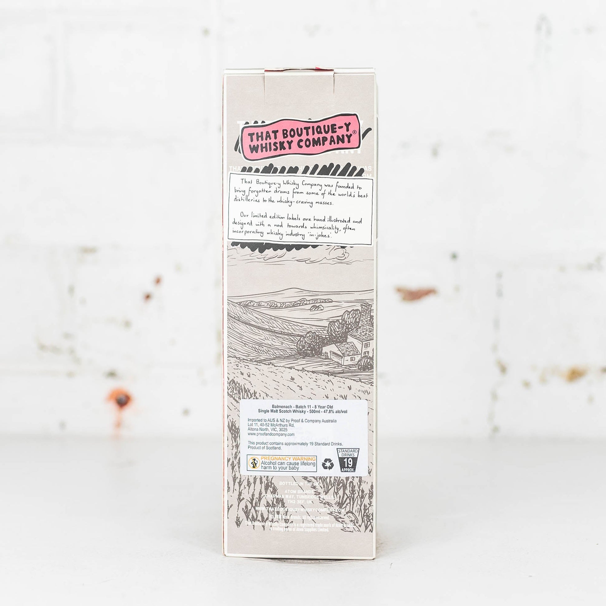 That Boutiquey Whisky Co - Balmenach 8YO Batch 11 500ml