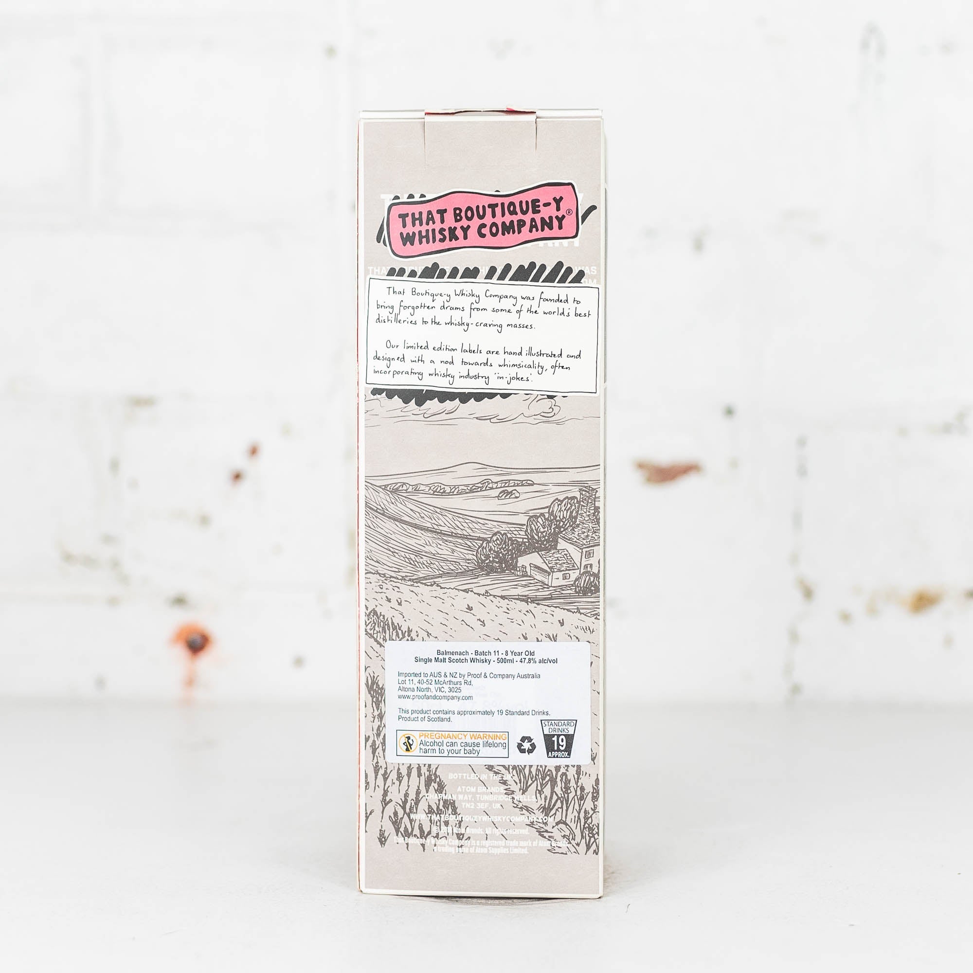 That Boutiquey Whisky Co - Balmenach 8YO Batch 11 500ml