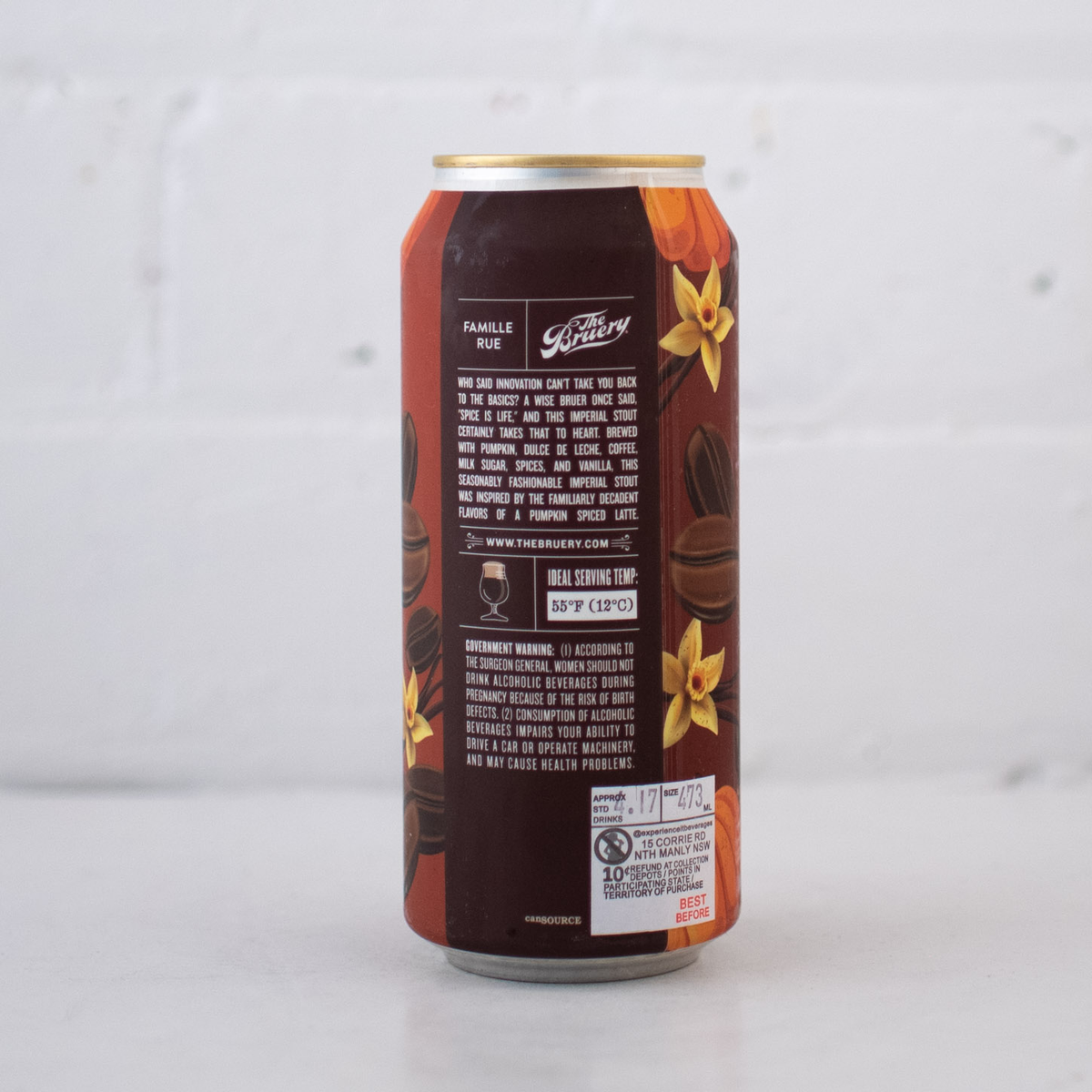 The Bruery - Back to the Basics Imperial Pastry Stout