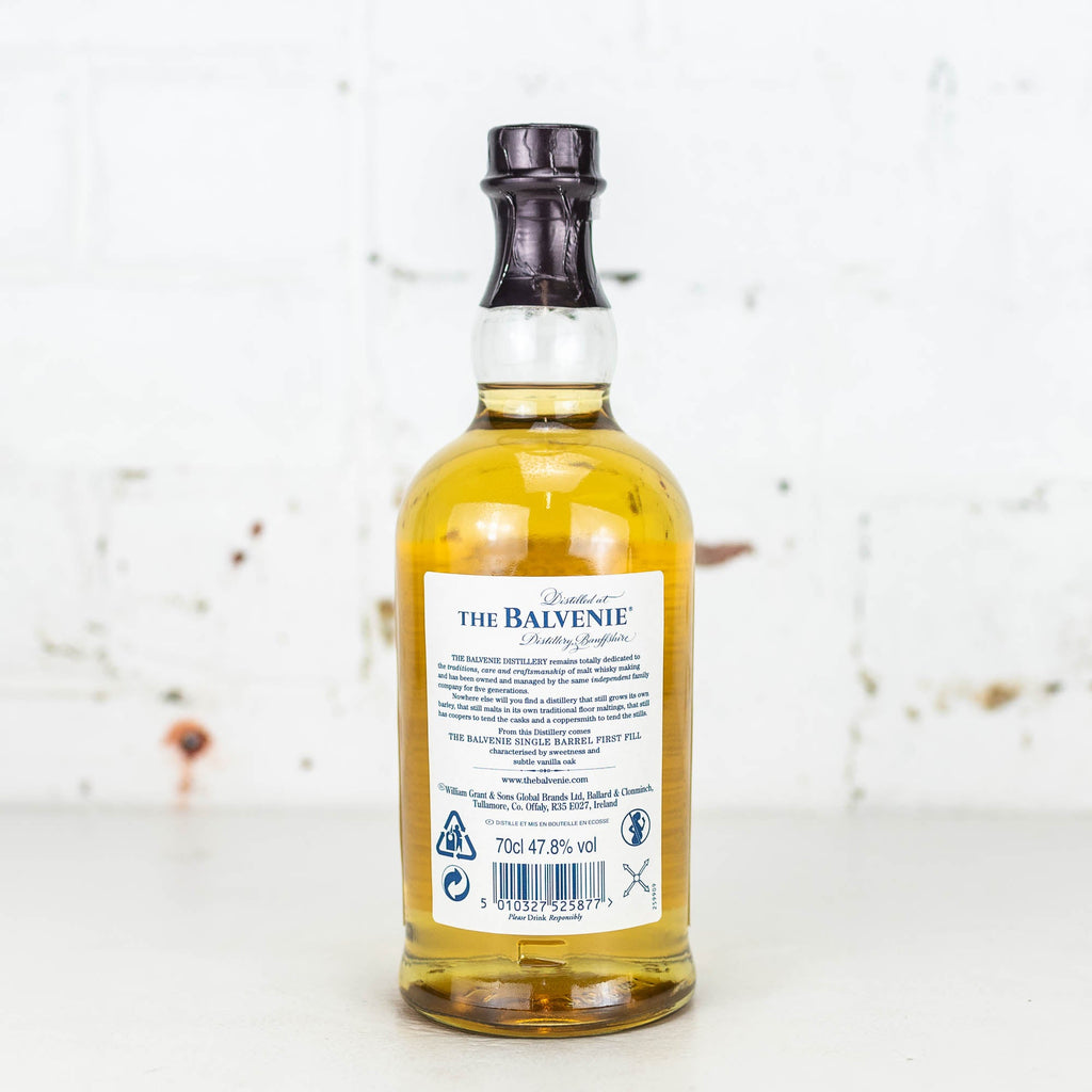 The Balvenie - 12 YO Single Barrel 700ml
