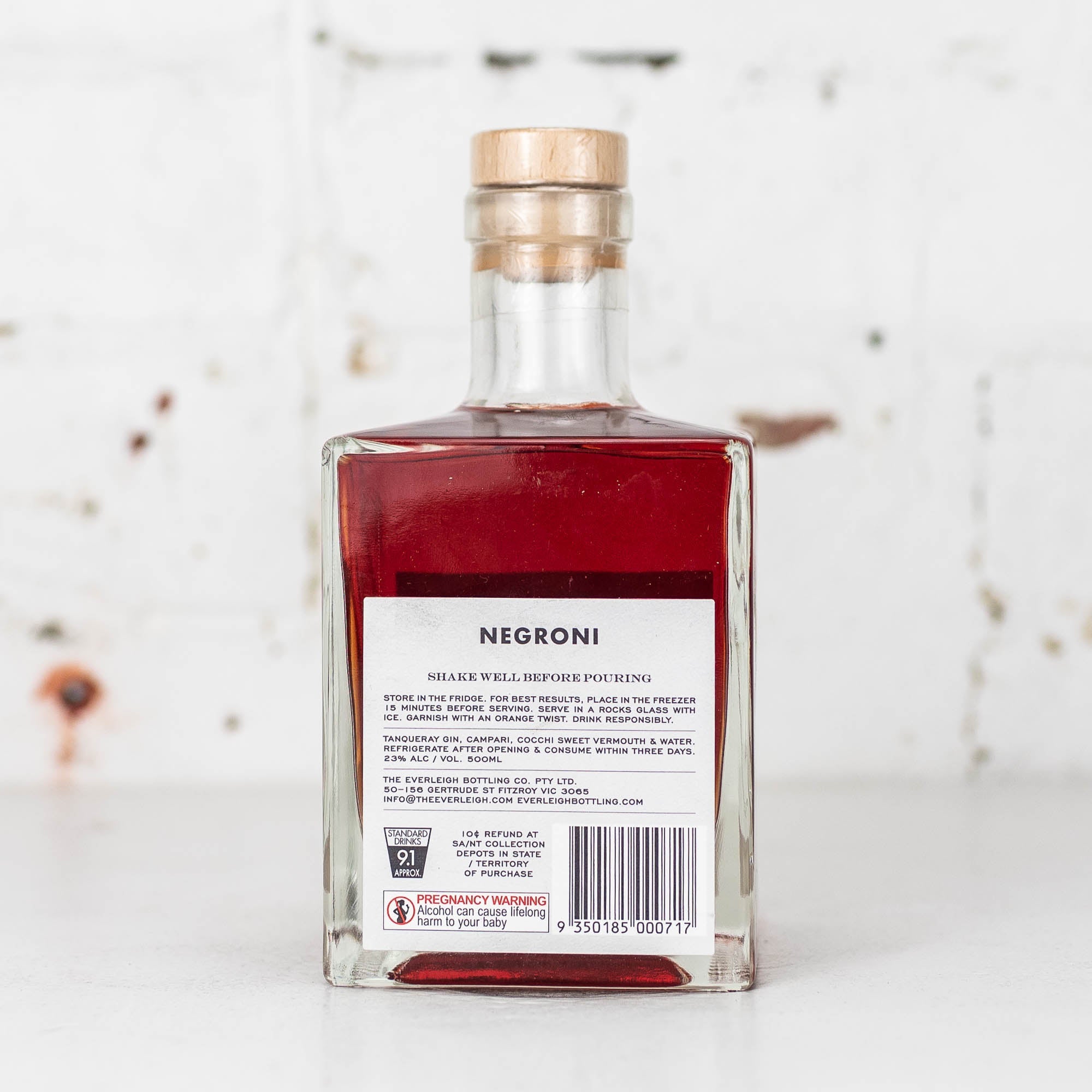 The Everleigh Bottling Co - Negroni 500ml
