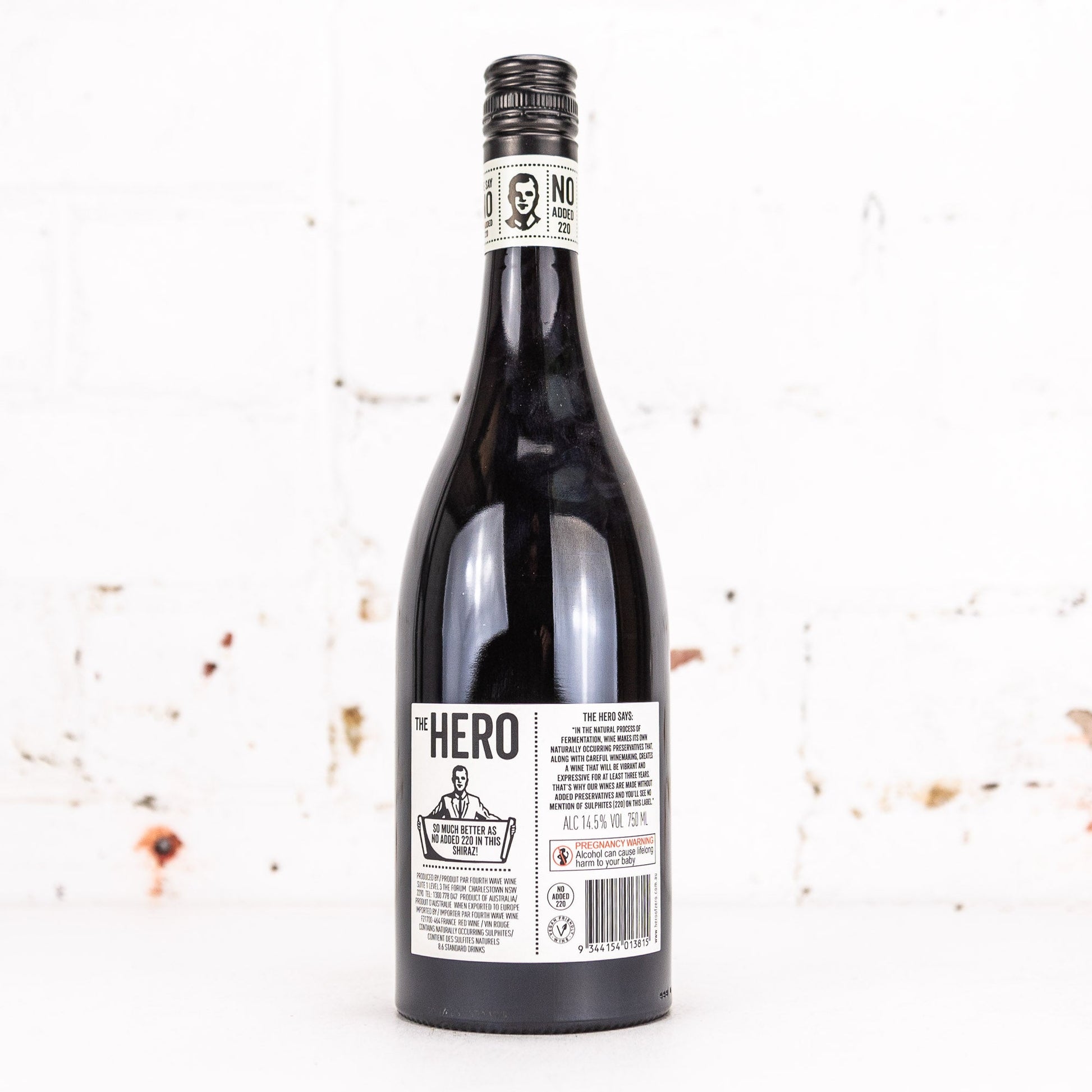 The Hero Of Zero - Shiraz 750ml