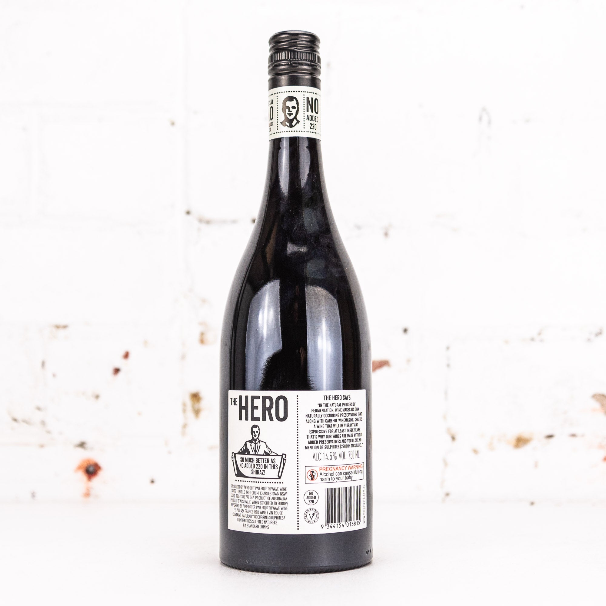 The Hero Of Zero - Shiraz 750ml