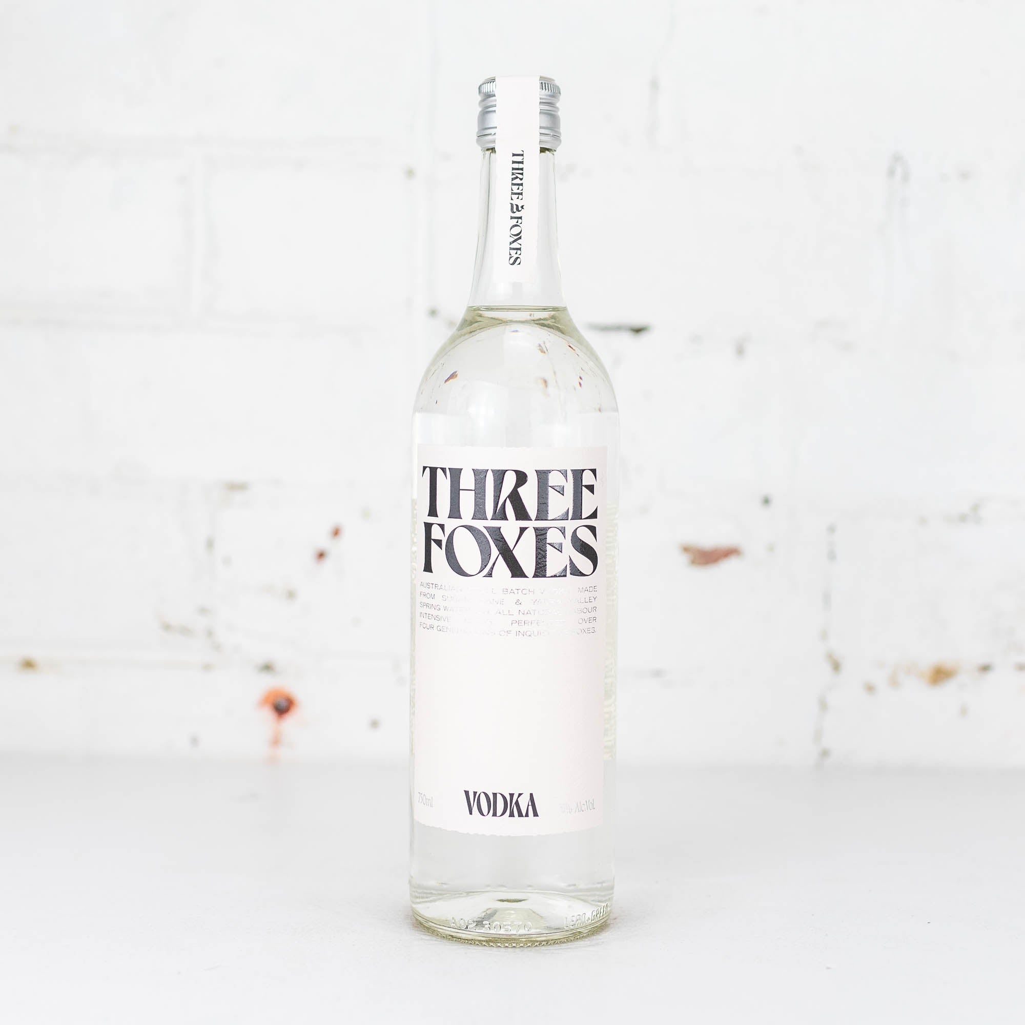 Three Foxes - Australian Vodka 700ml