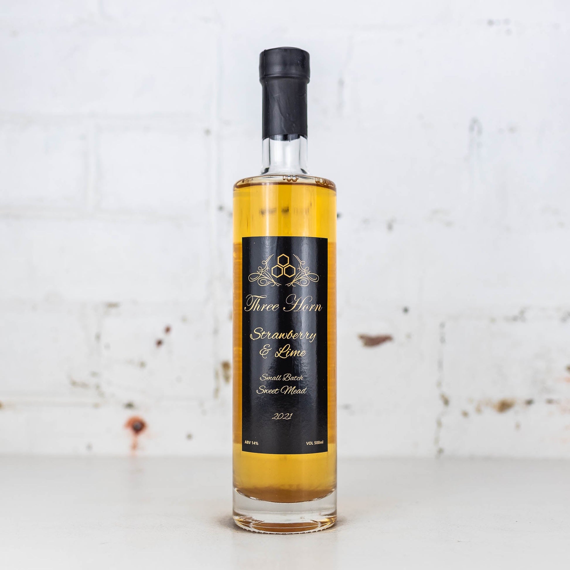 Three Horn - Strawberry & Lime Mead 500ml