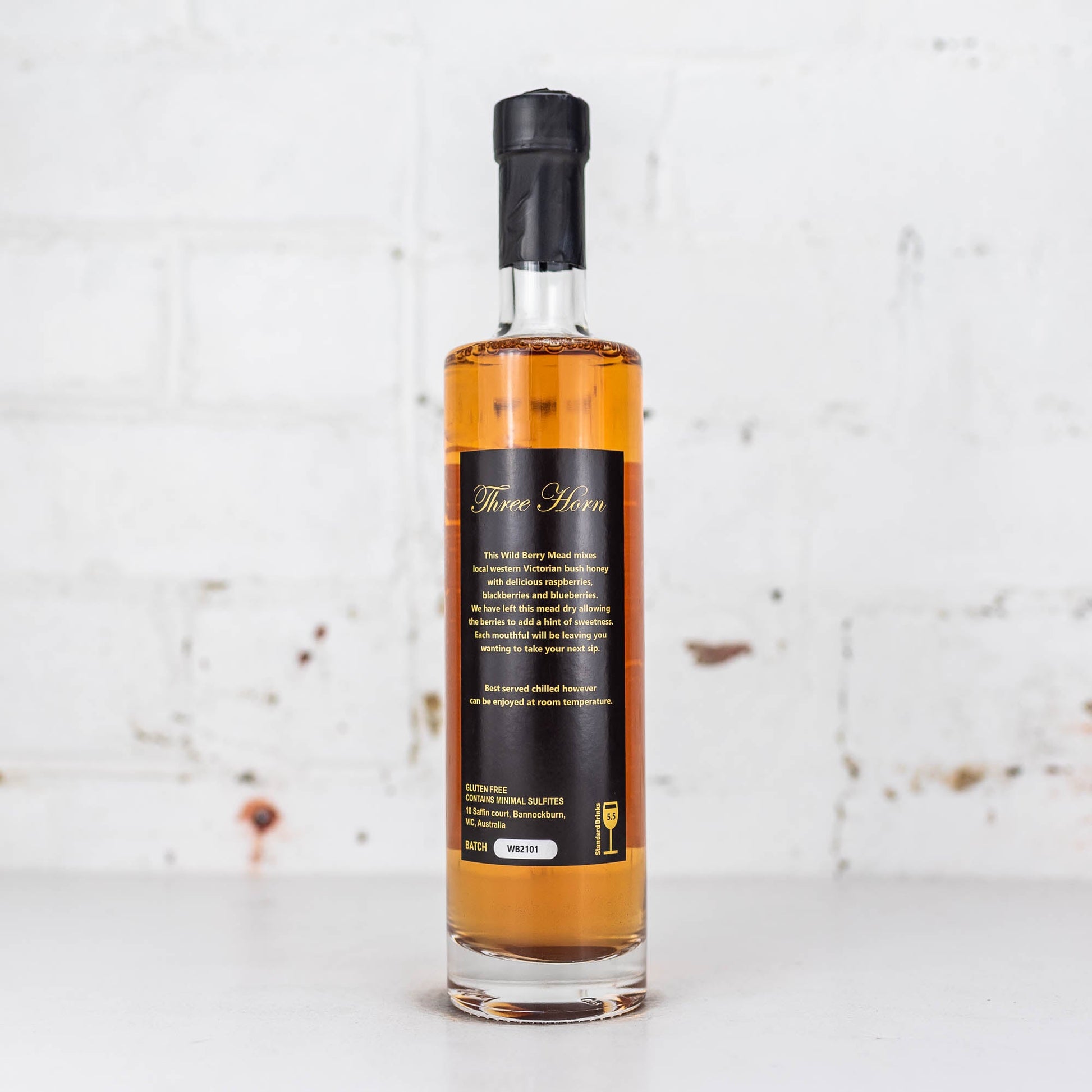 Three Horn - Wild Berry Mead 500ml