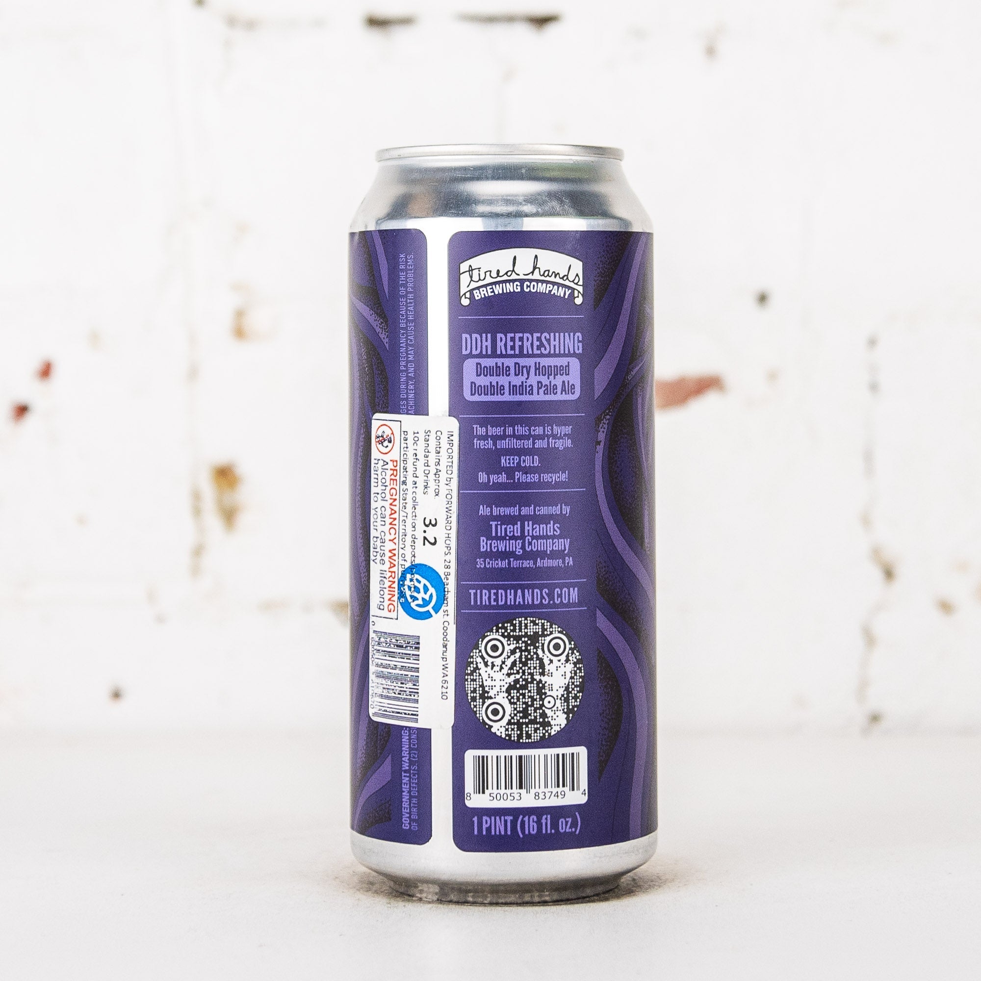 Tired Hands - DDH Refreshing (Motueka) DDH Double IPA